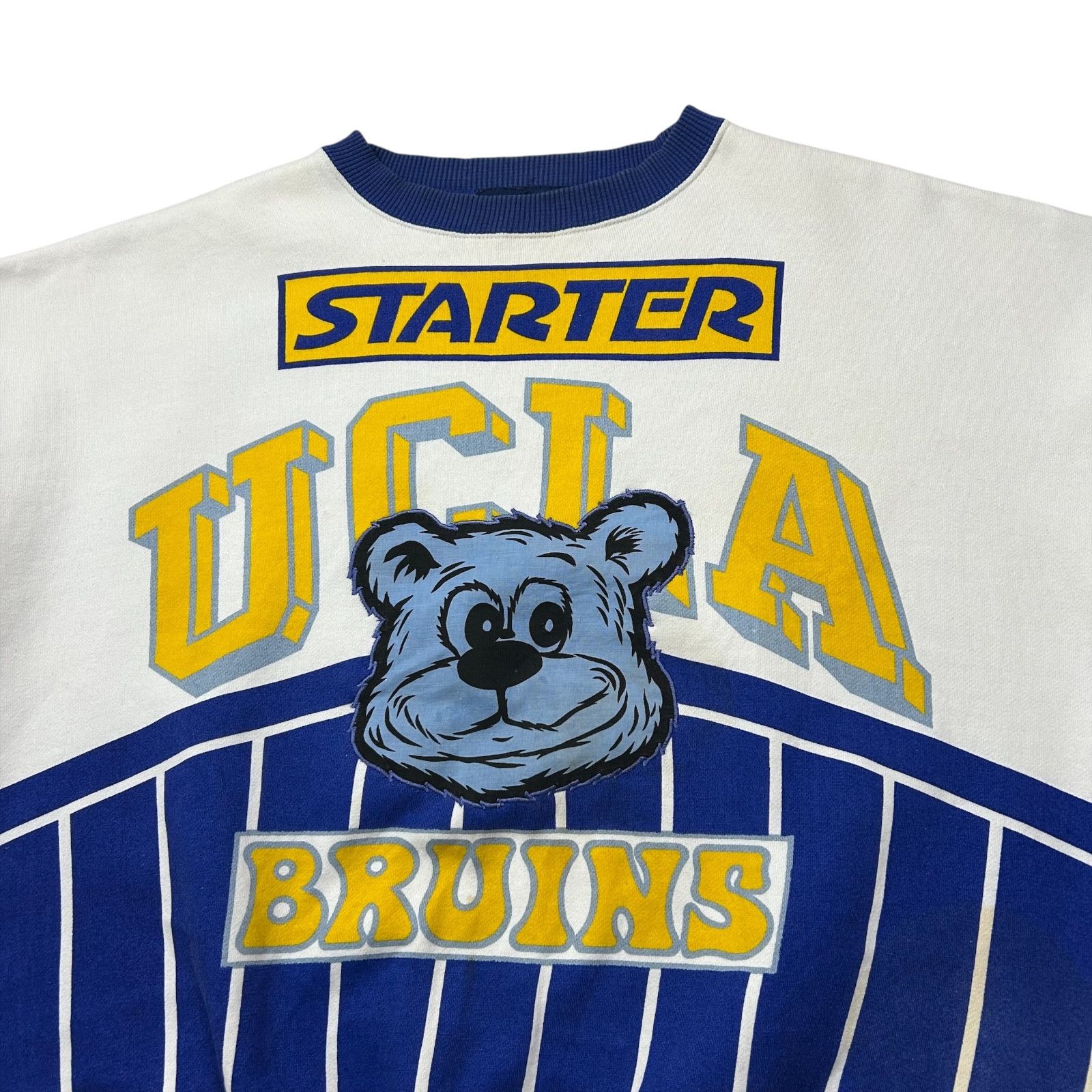 NCAA VTG 80s 90s UCLA BRUINS STARTER AOP SWEATSHIRT Size US L / EU 52-54 / 3 - 3 Thumbnail