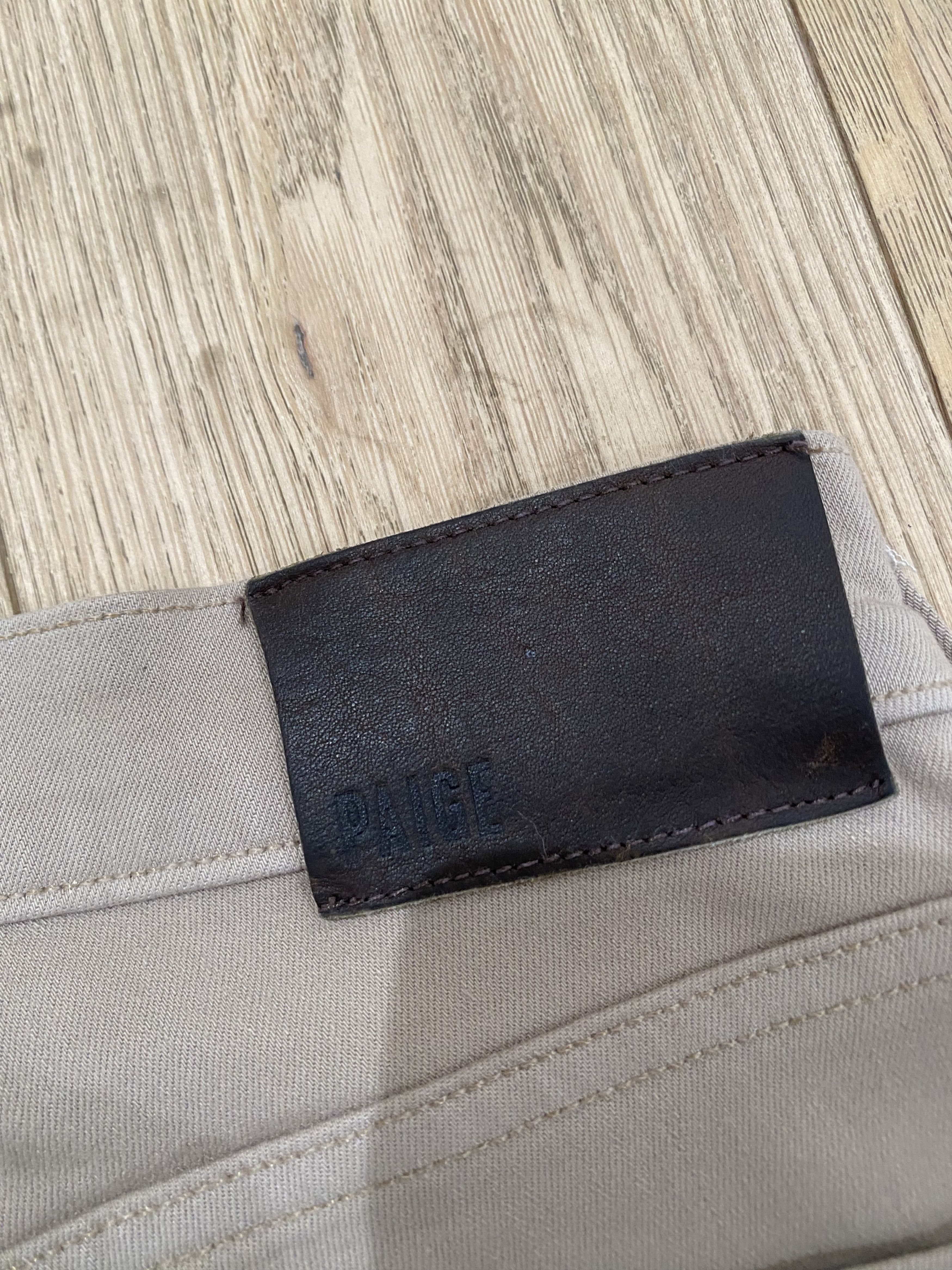 Paige Transcend Lennox 32” Slim Jean ‘Toasted Almond’ Size US 32 / EU 48 - 8 Thumbnail