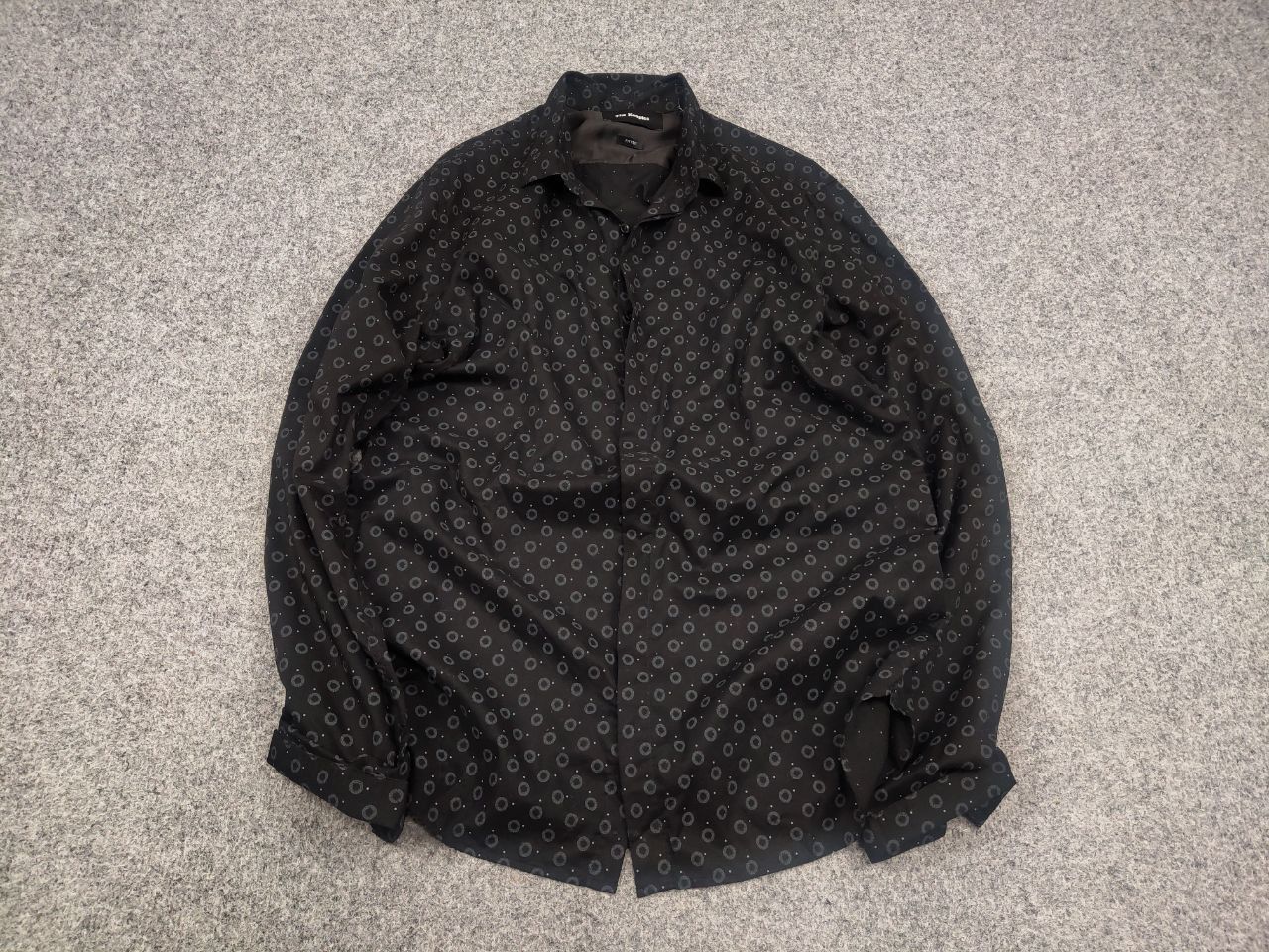 The Kooples The Kooples Design Casual Print Black long sleeve shirt Size US M / EU 48-50 / 2 - 2 Thumbnail
