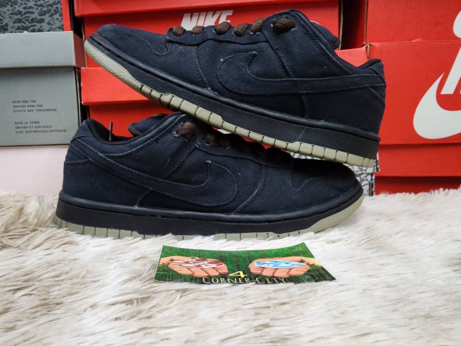 Nike Sb Dunk Low Carhartt Black