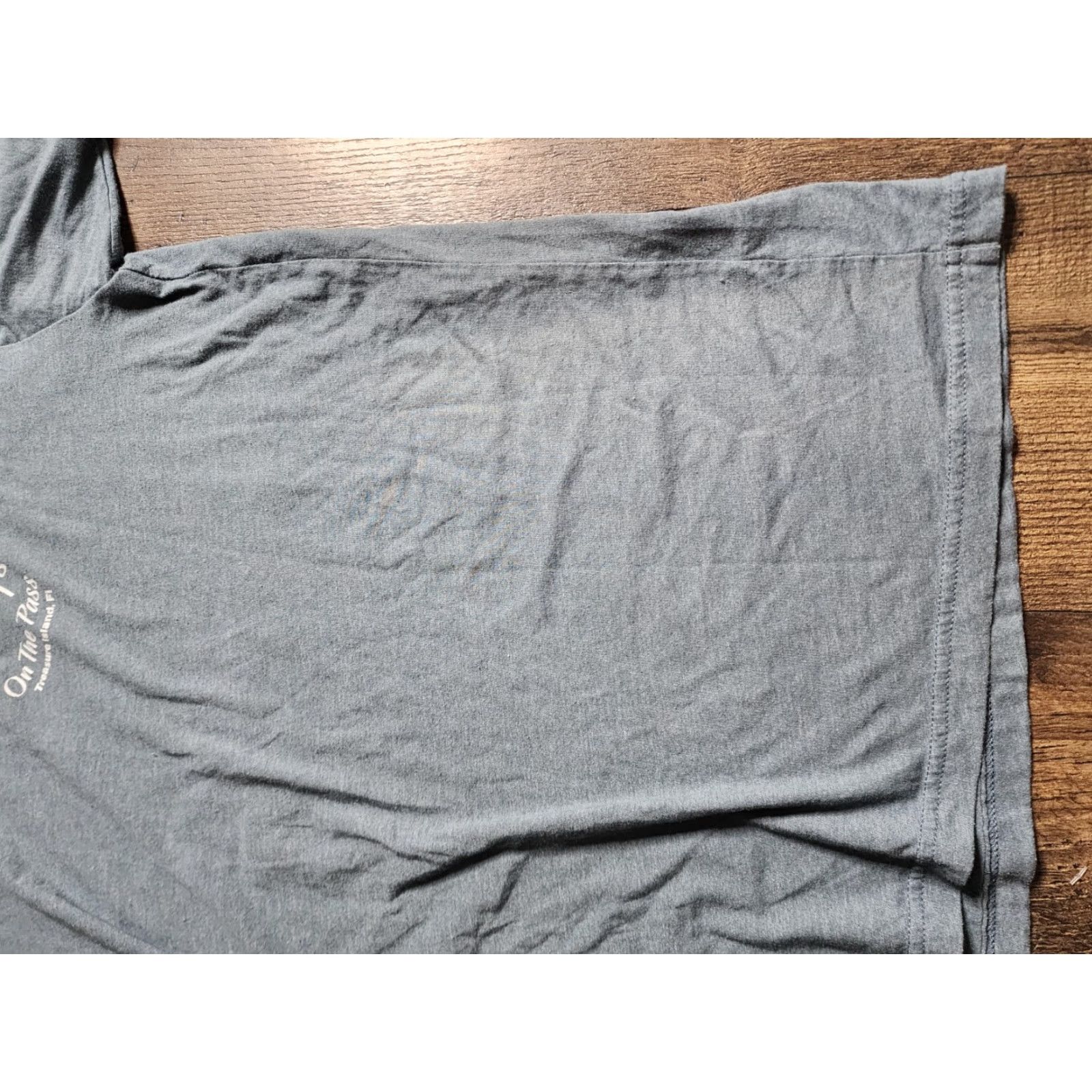Next Level Mens XXL Save The Chubby Mermaids Crabby's FL Travel Funny T Shirt Distressed Shirt Men 2XL Blue Cotton Blend Next Level Crew Neck Short Sleeve Size US XXL / EU 58 / 5 - 4 Thumbnail