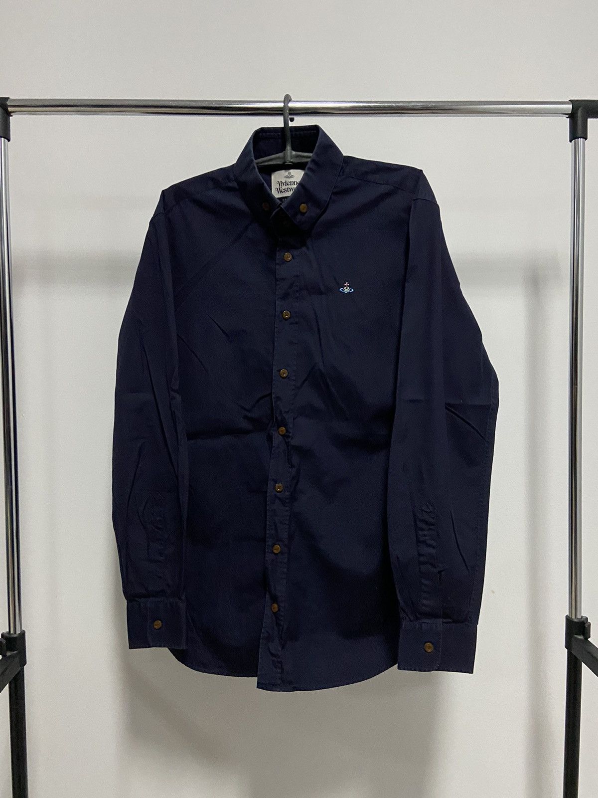 Vivienne Westwood Botton Ups Shirts Vintage Orb Logo Luxury