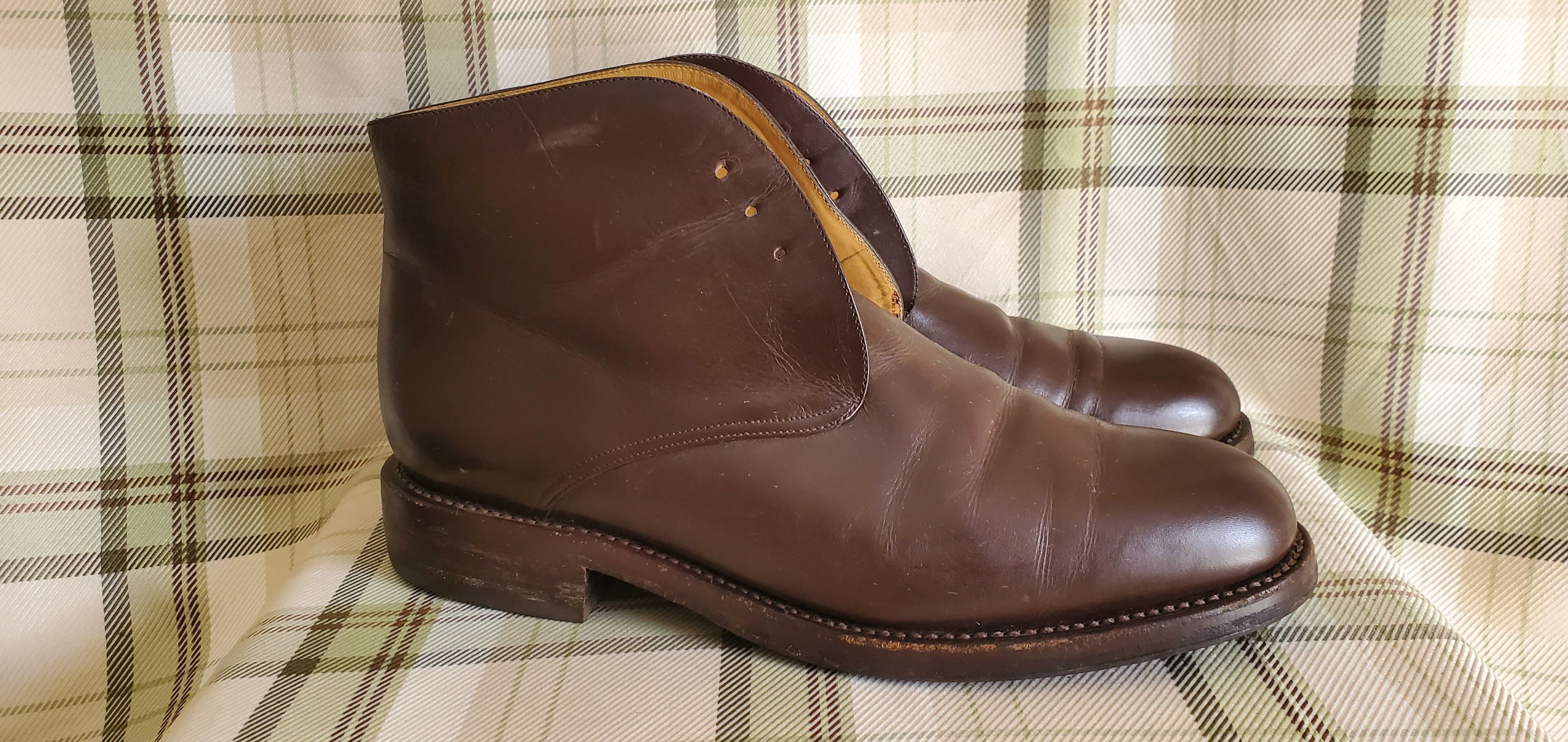Other Charles De Batz Saumur Leather French Ankle Boots Size US 9.5 / EU 42-43 - 3 Thumbnail