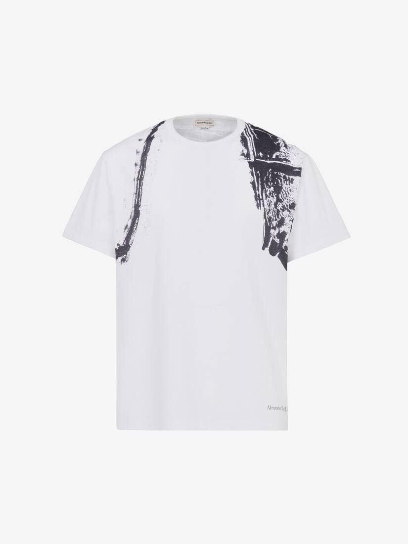 Alexander McQueen o1w1db10725 T- Shirt in White Size US L / EU 52-54 / 3 - 1 Thumbnail