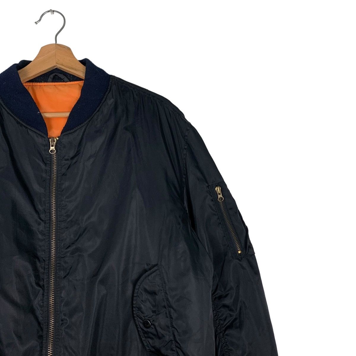 Vintage Vintage Corinth MFG USA Black Bomber Jacket #0902-C40 Size US L / EU 52-54 / 3 - 5 Thumbnail