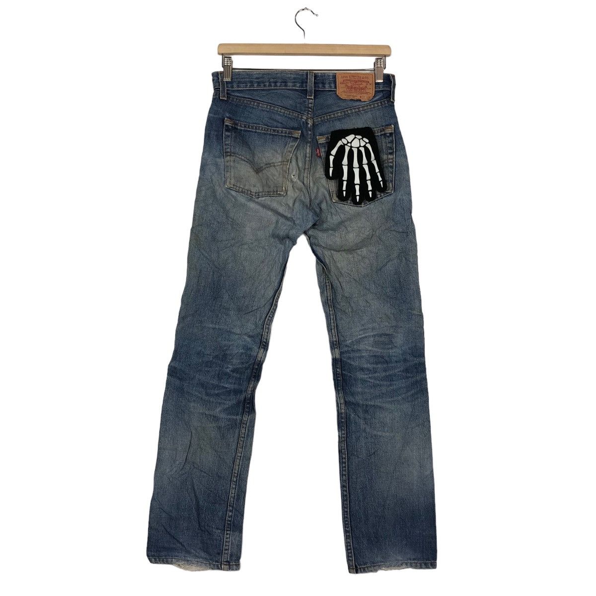 Levi's 🔥90’s Vintage Distressed Denim Jeans Levi’s USA Made Size US 30 / EU 46 - 7 Thumbnail