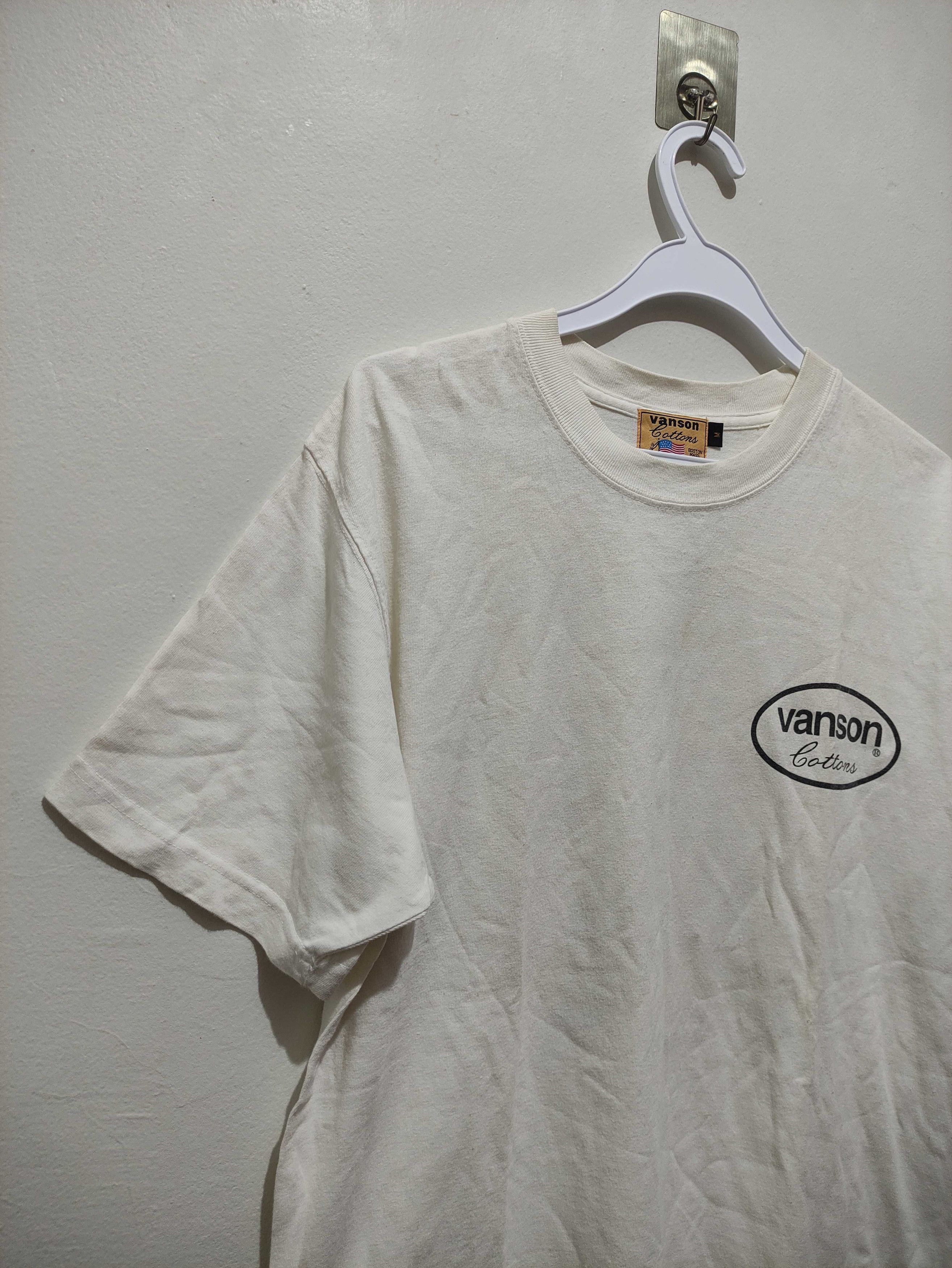 Vanson Leathers Vintage Vanson Leathers T Shirt Size US M / EU 48-50 / 2 - 9 Thumbnail