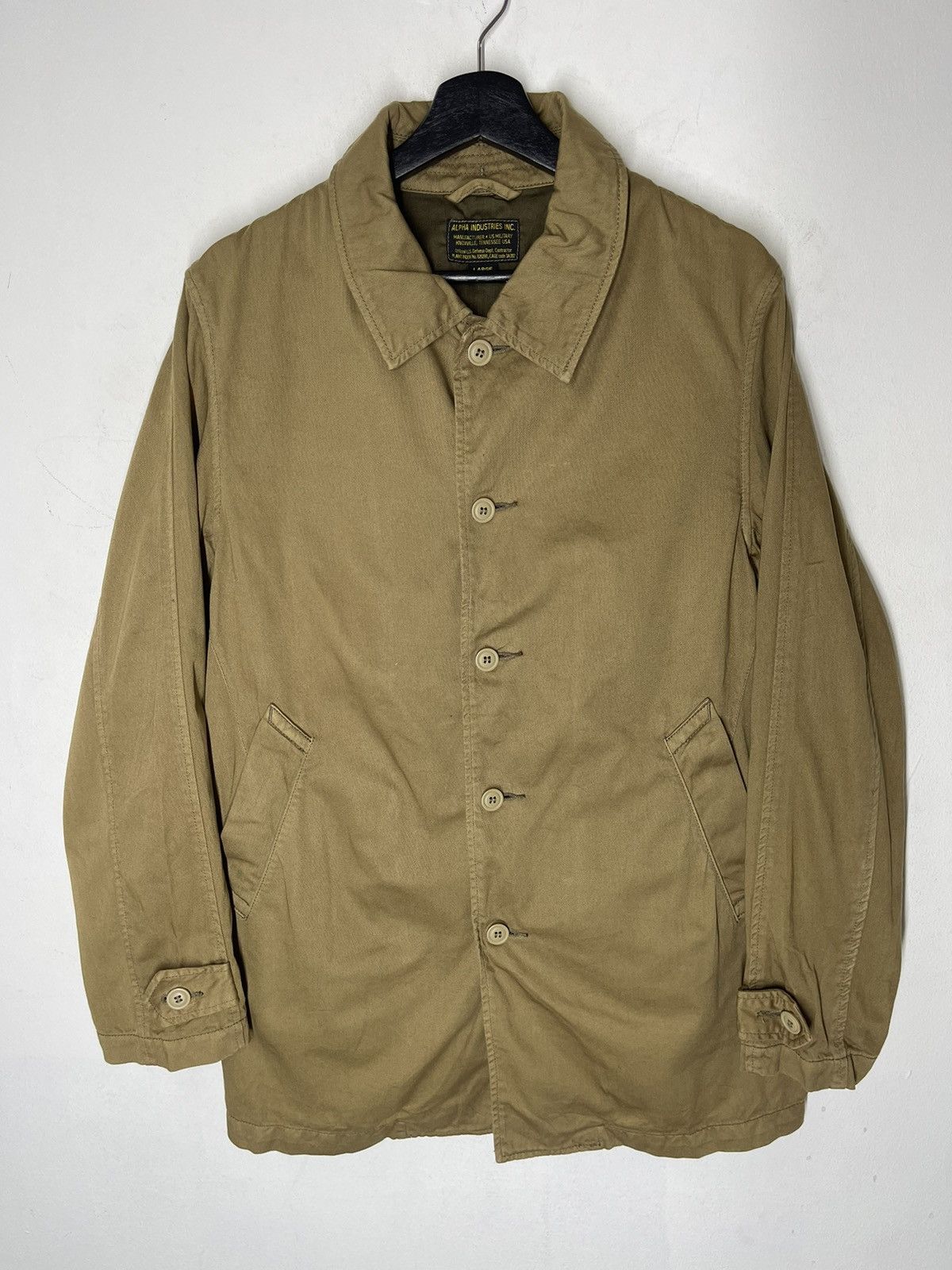 Alpha Industries × Vintage VINTAGE ALPHA INDUSTRIES STREETWEAR JACKET Size US L / EU 52-54 / 3 - 5 Thumbnail