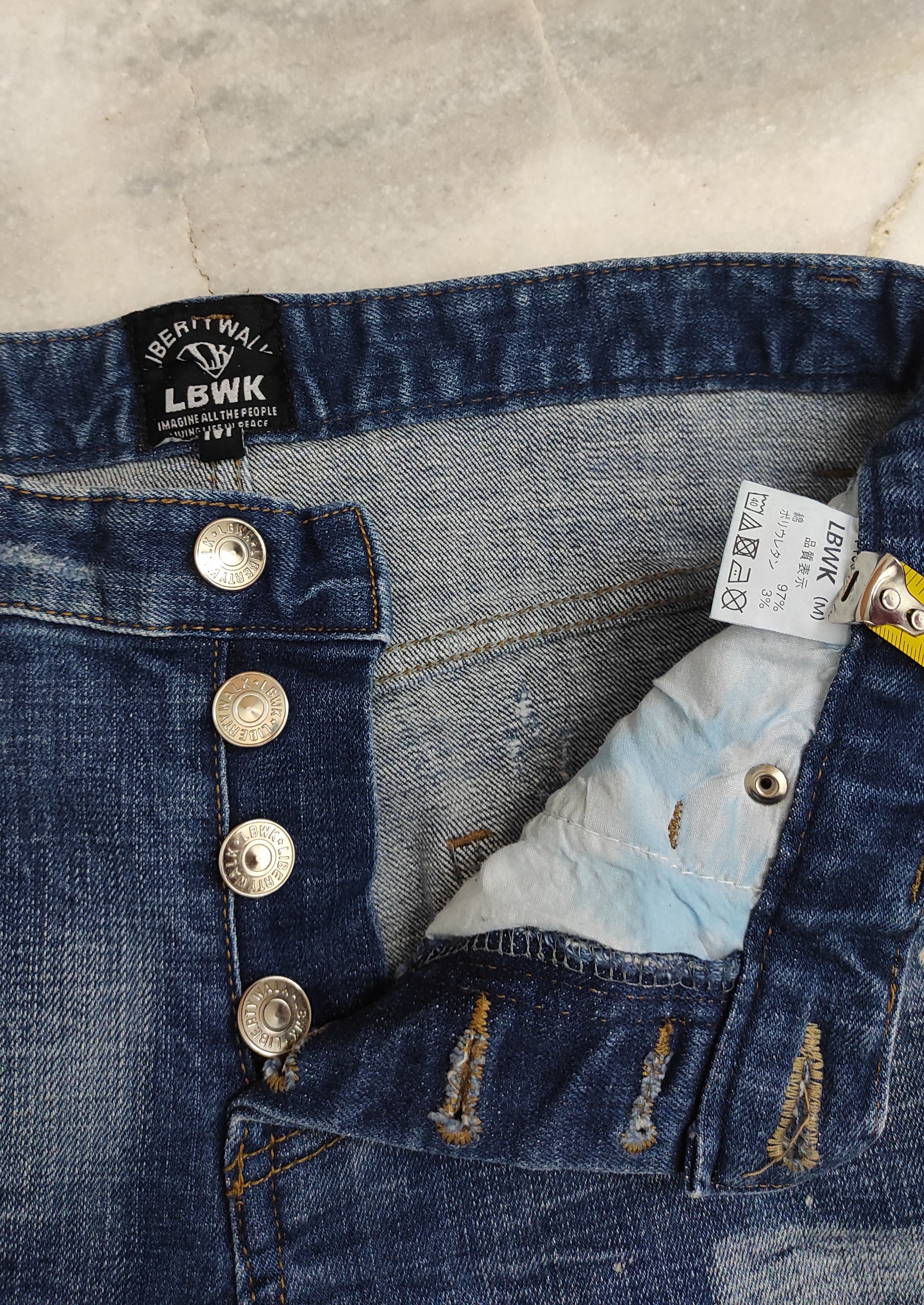 Other Archive LIBERTY WALK Reconstruction Jeans Size US 29 - 5 Thumbnail