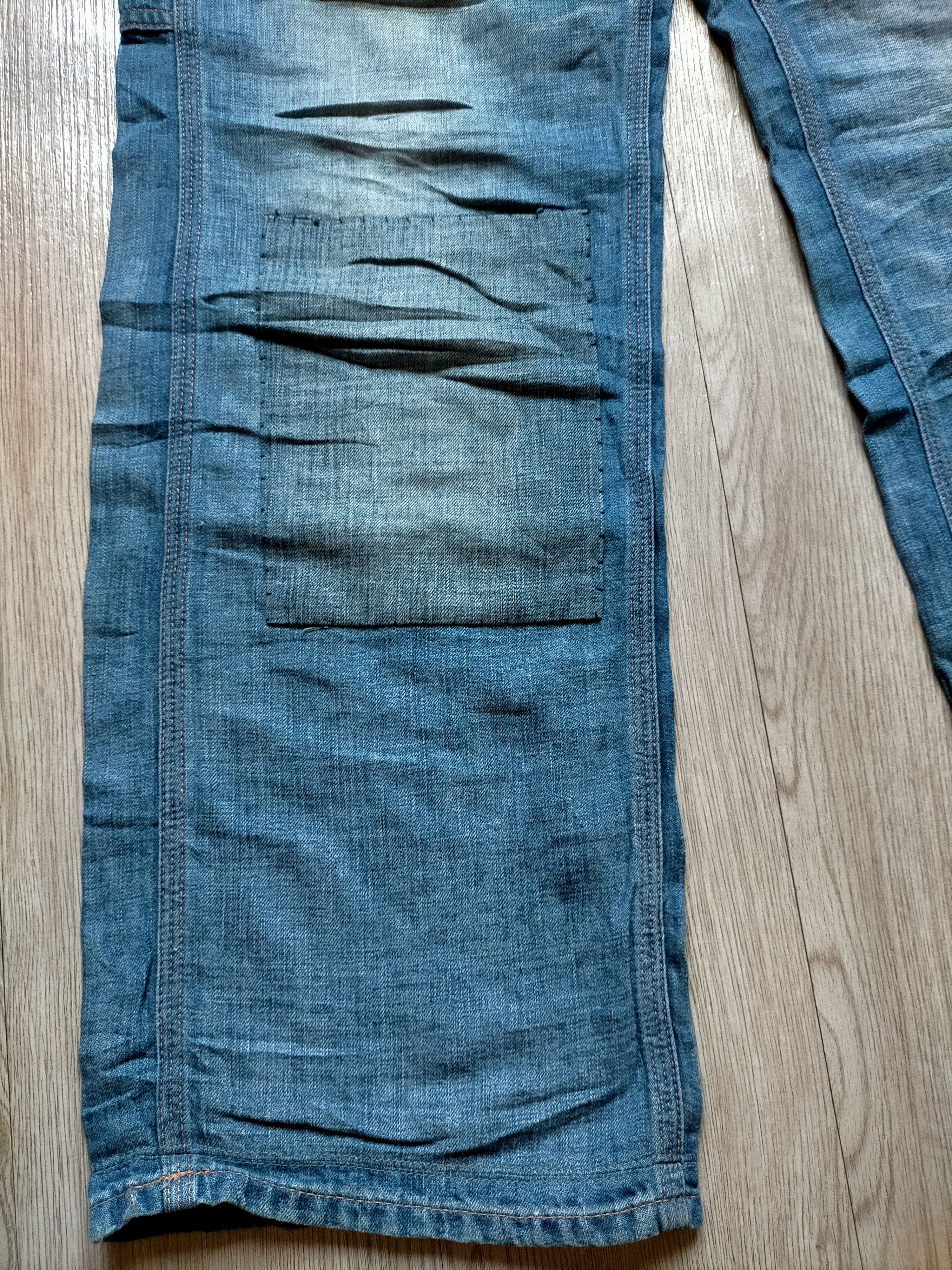 RRL Ralph Lauren ⚡Double RL Patchwork Carpenter Jeans Size US 31 - 13 Thumbnail