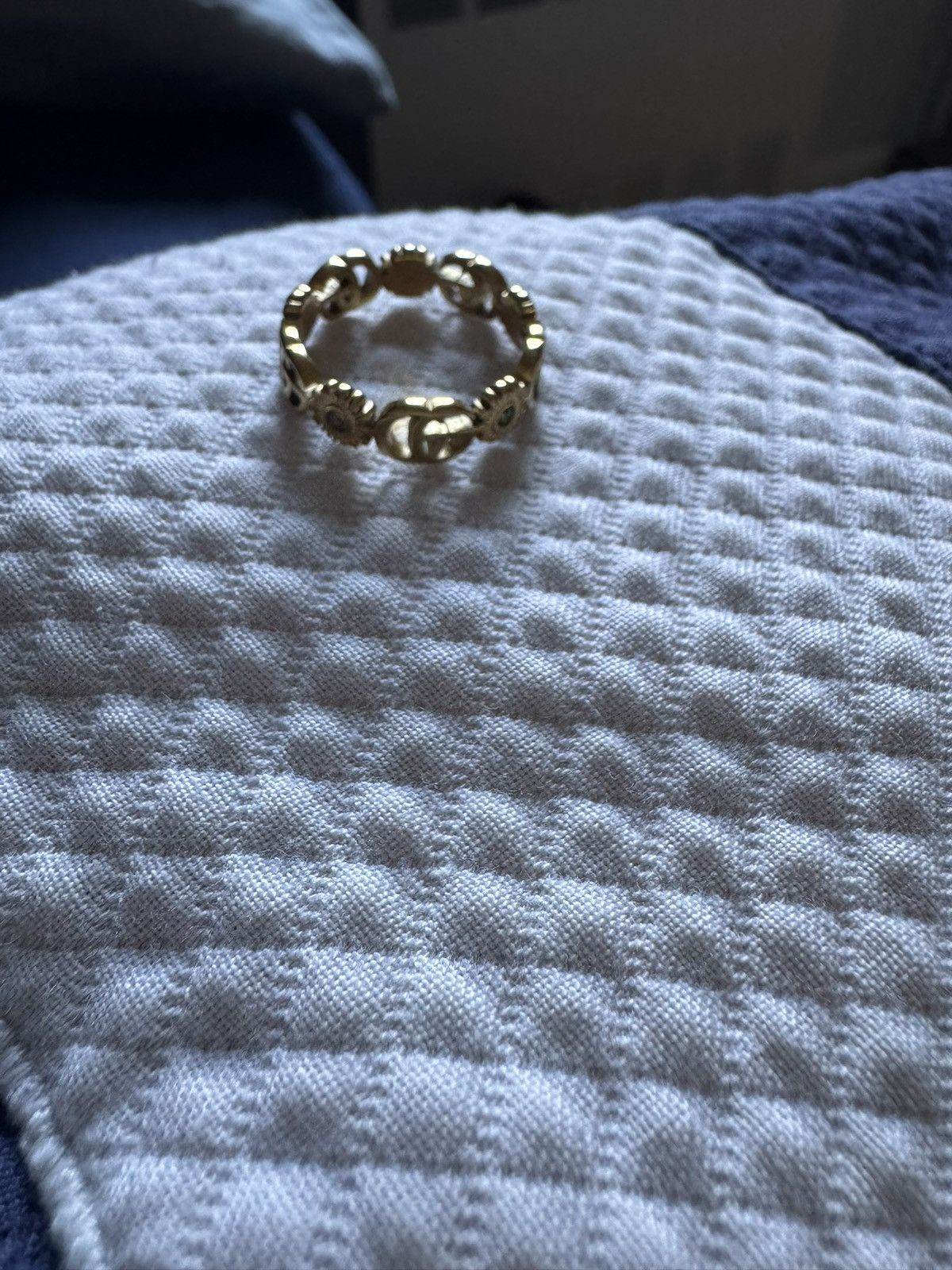 Gucci Gucci GG gold ring Size ONE SIZE - 6 Thumbnail