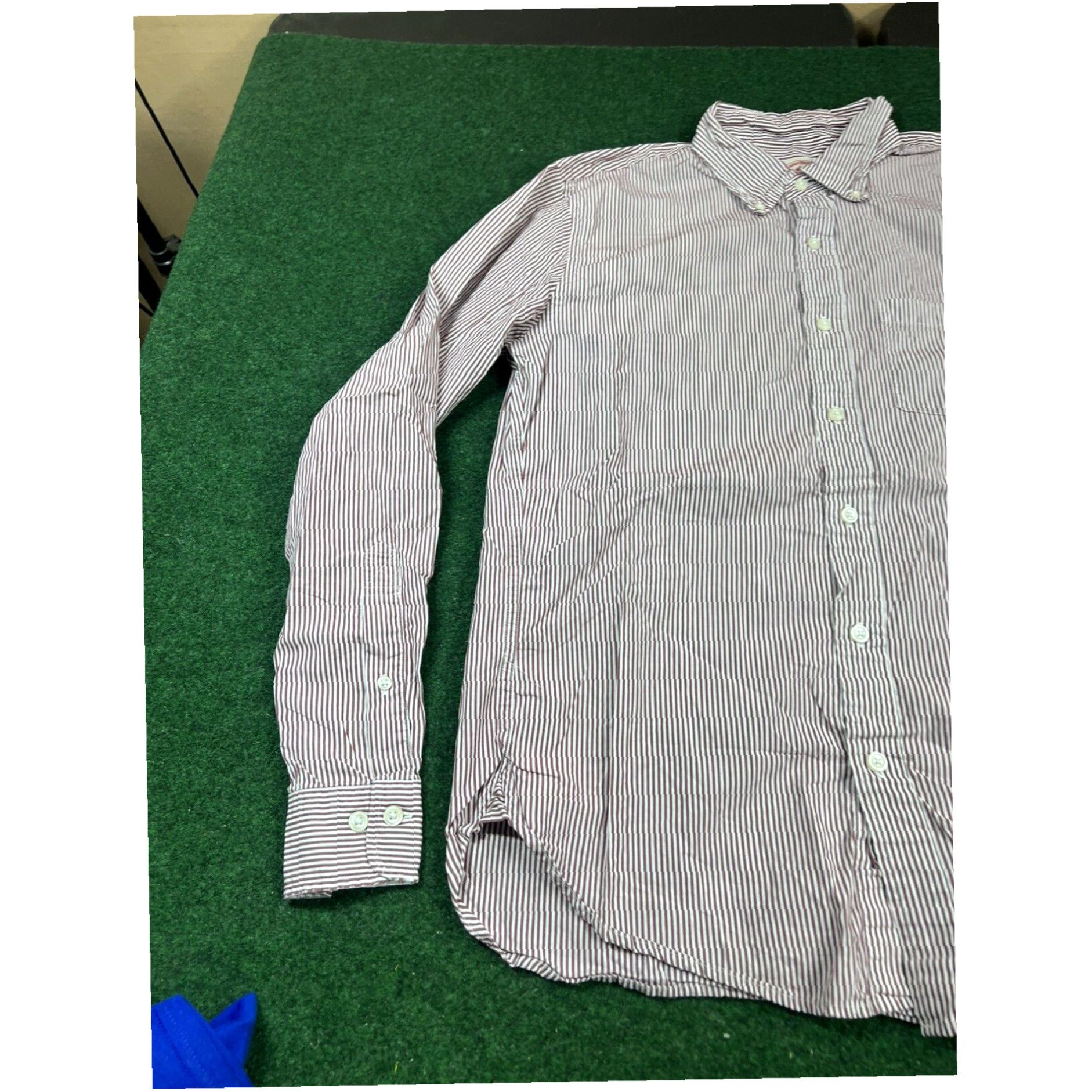 Brooks Brothers Brooks Brothers Button Down Mens Medium Striped White Long Sleeve red white Size US M / EU 48-50 / 2 - 2 Thumbnail
