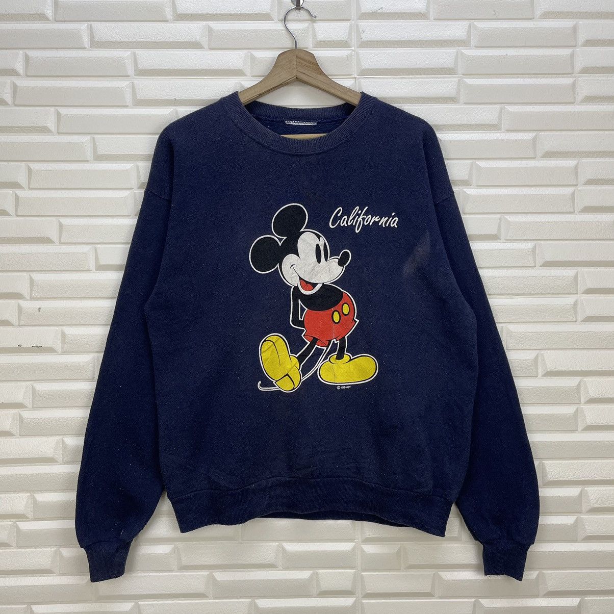 Disney × Vintage Vintage Mickey Mouse Sweatshirt Size US S / EU 44-46 / 1 - 2 Thumbnail