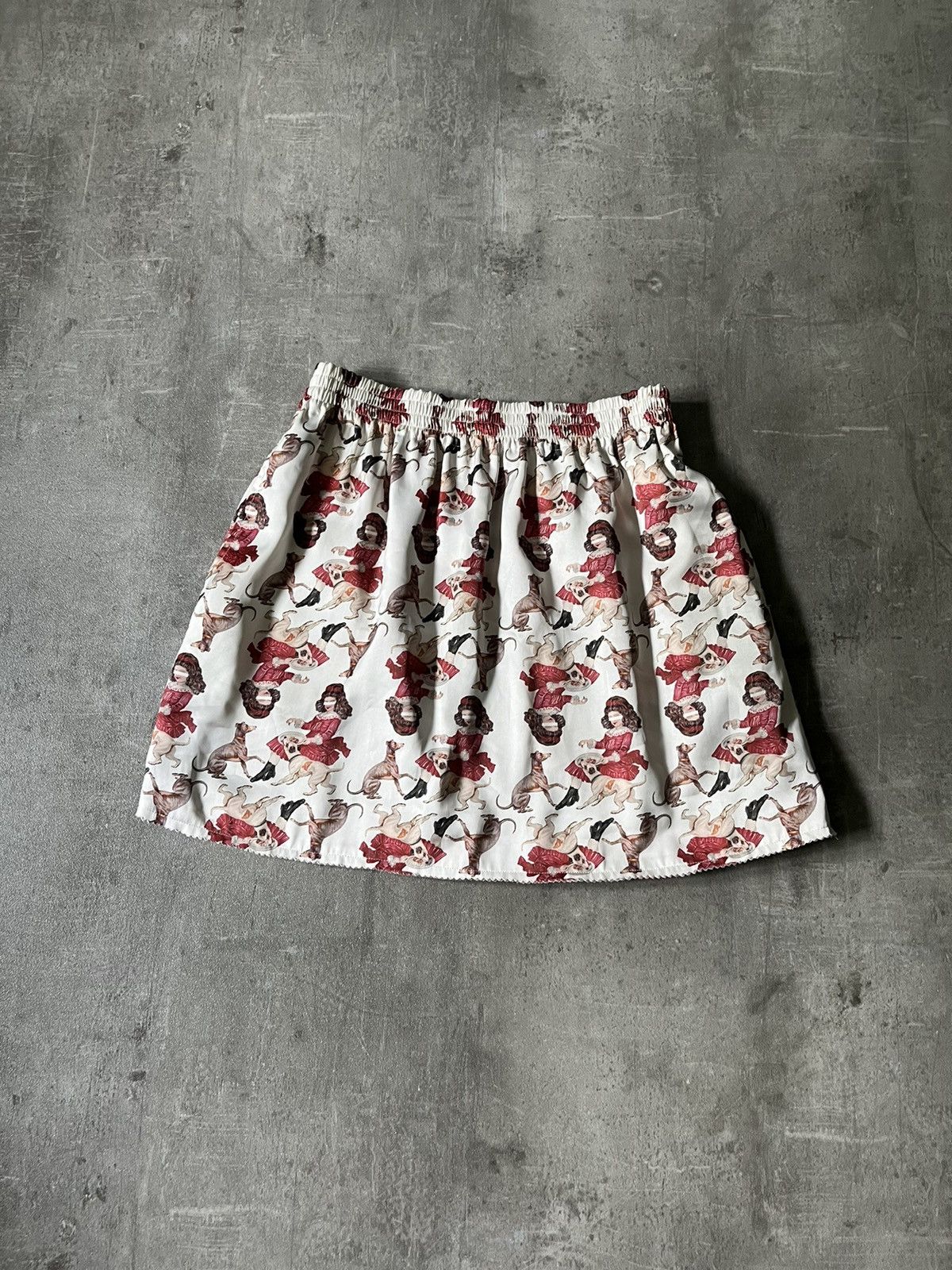 Undercover Undercover Jun Takahashi reversible skirt greyhound and fox Size 28" / US 6 / IT 42 - 1 Thumbnail