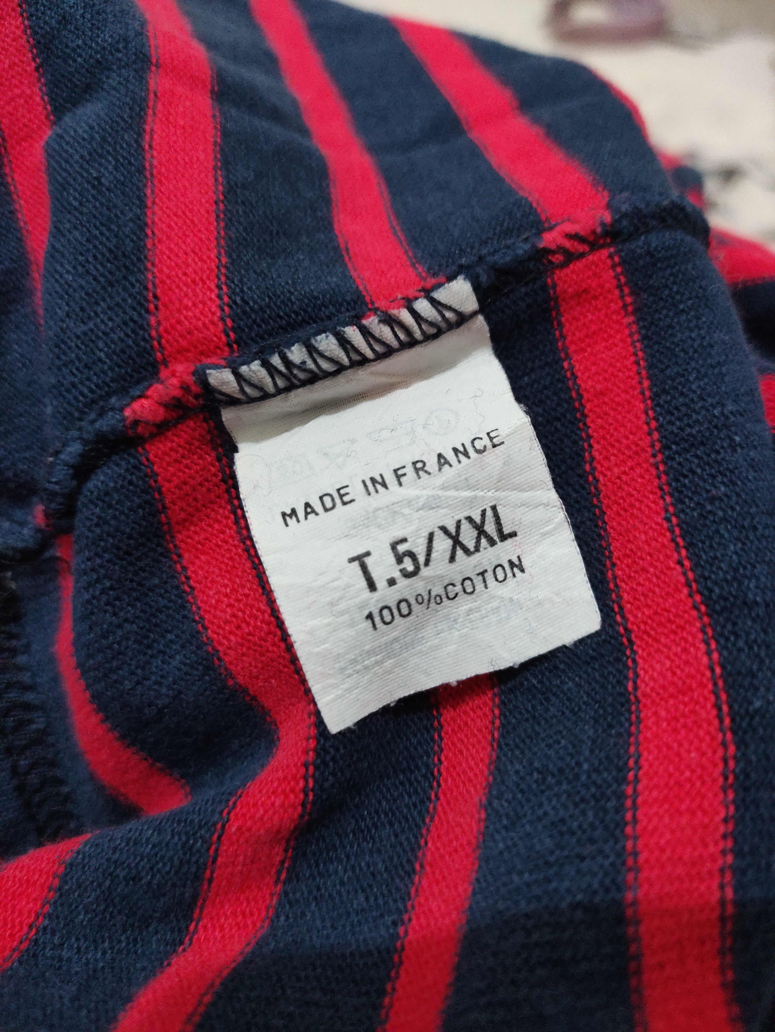 Other Vintage 90's Le Minor x Asap Rocky Striped Blue Long Sleeve Size S / US 4 / IT 40 - 3 Thumbnail