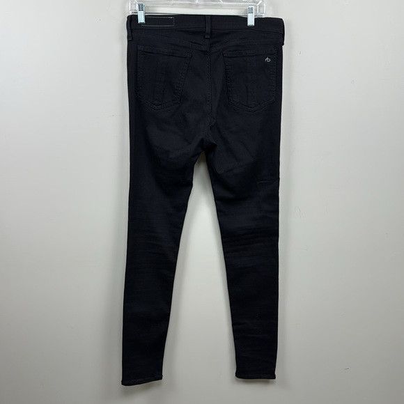 Rag & Bone RAG & BONE flexi nina skinny black jeans 32 EUC Size 31" - 11 Thumbnail