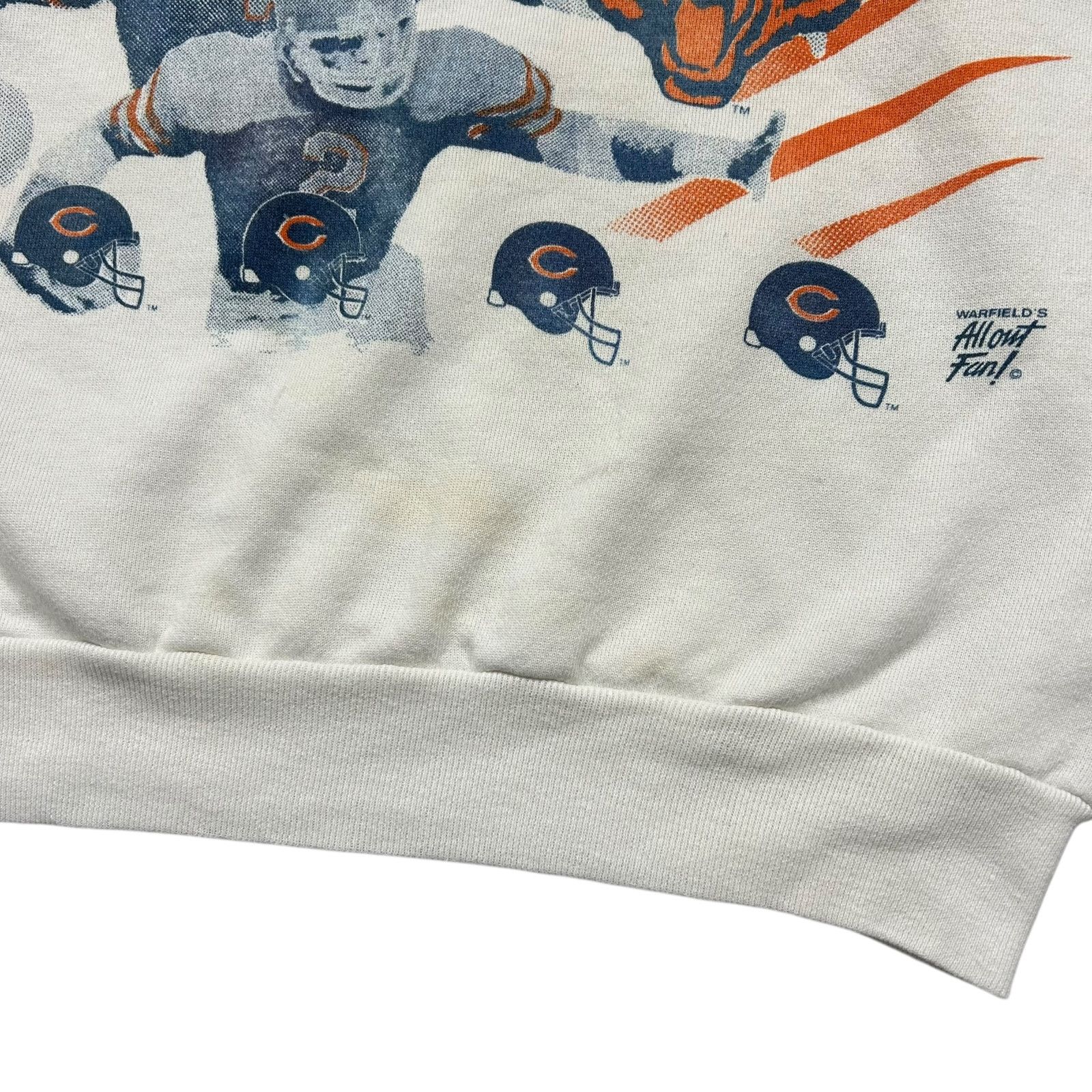 NFL VTG 90s NFL CHICAGO BEARS TULTEX SWEATSHIRT SIZE L Size US L / EU 52-54 / 3 - 6 Thumbnail