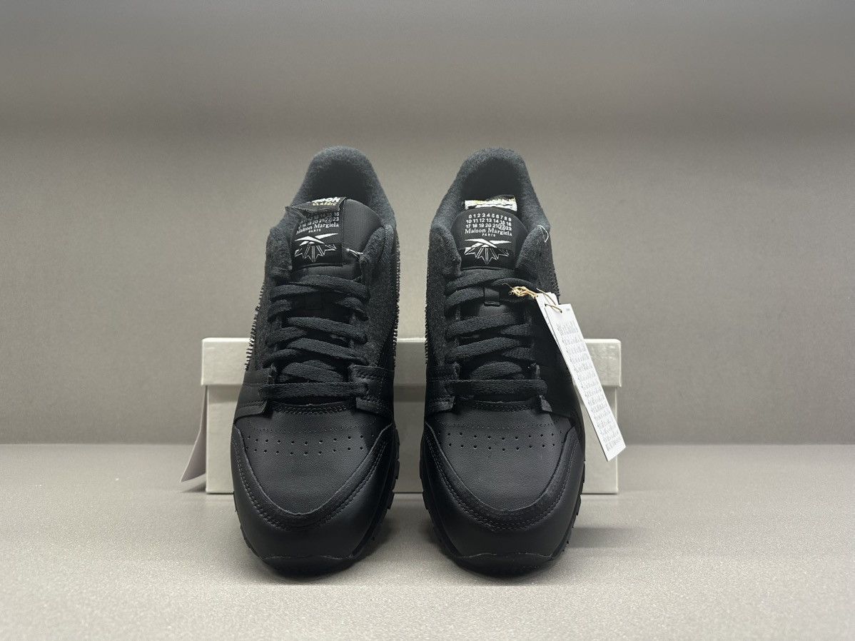 Maison Margiela × Reebok Reebok Classic Leather Maison Margiela Memory Of Black Size US 10.5 / EU 43-44 - 4 Thumbnail