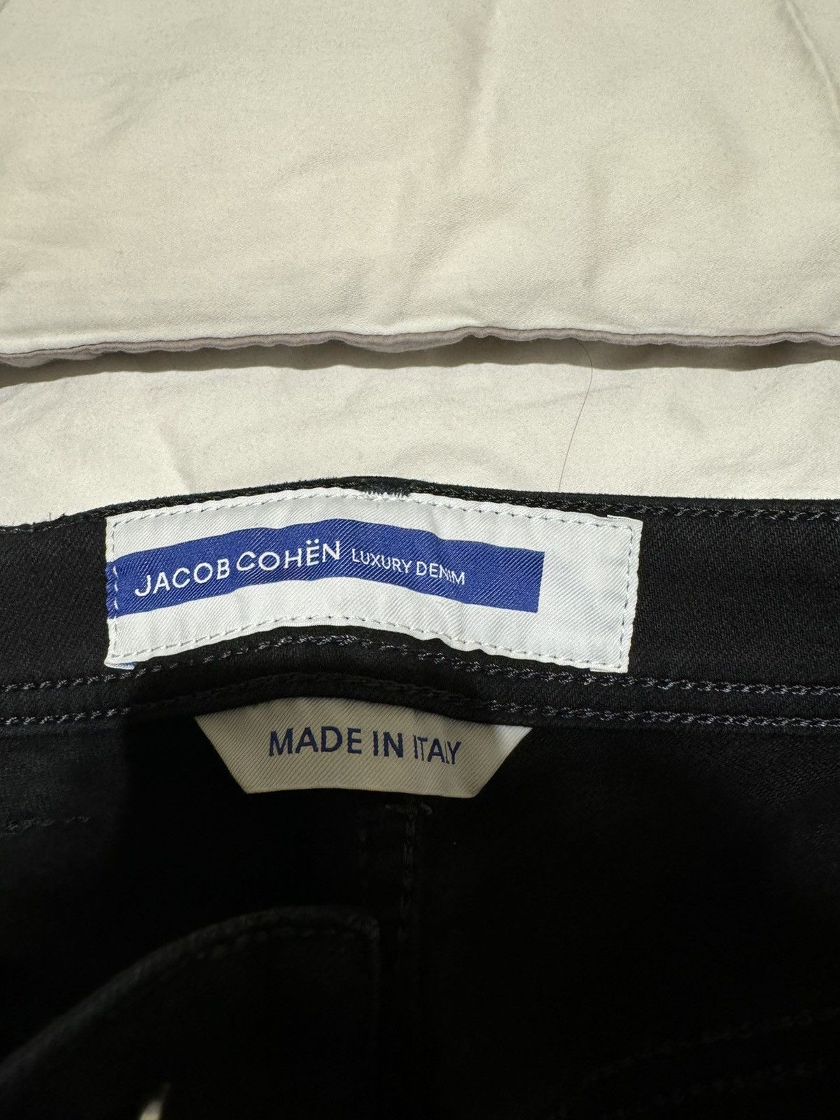 Jacob Cohen Jacob Cohen Black Jeans Size US 33 - 5 Thumbnail