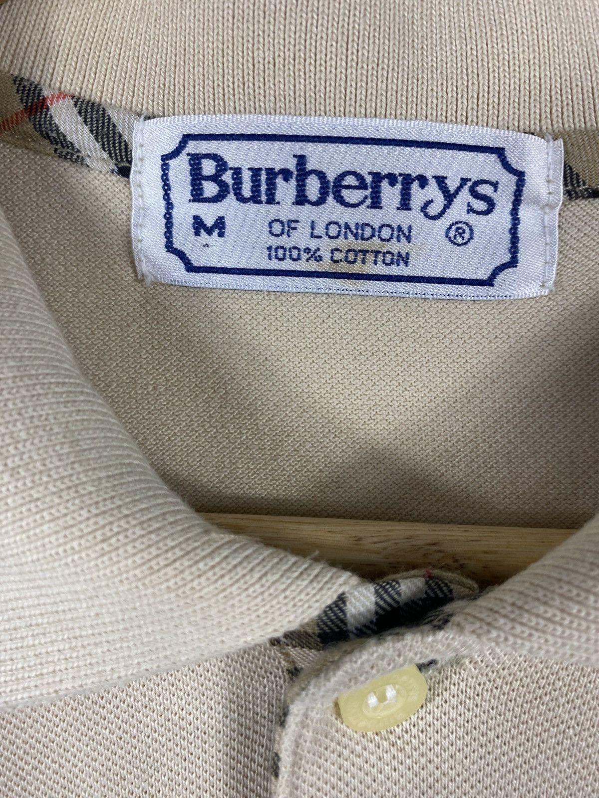 Burberry Vintage Burberrys Small Logo Embroidery Long Sleeve Size US M / EU 48-50 / 2 - 5 Thumbnail