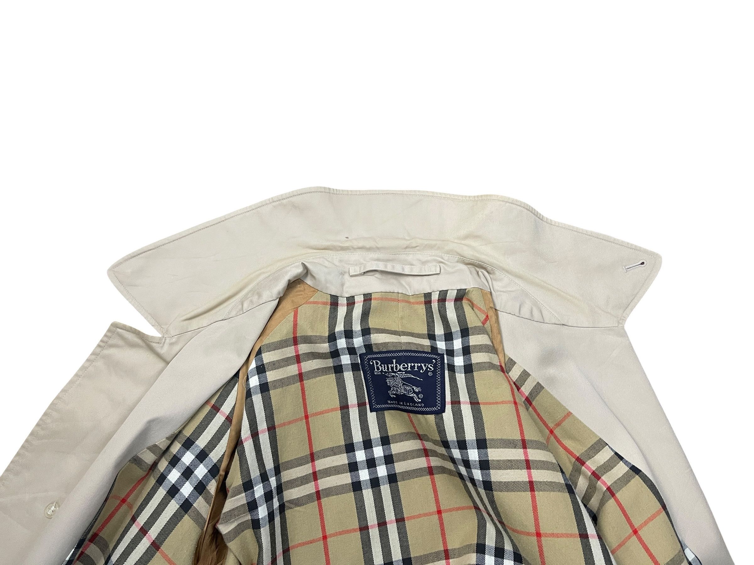 Burberry Prorsum Vintage Burberrys’ London Nova Check Coat Made In England Size US M / EU 48-50 / 2 - 14 Thumbnail