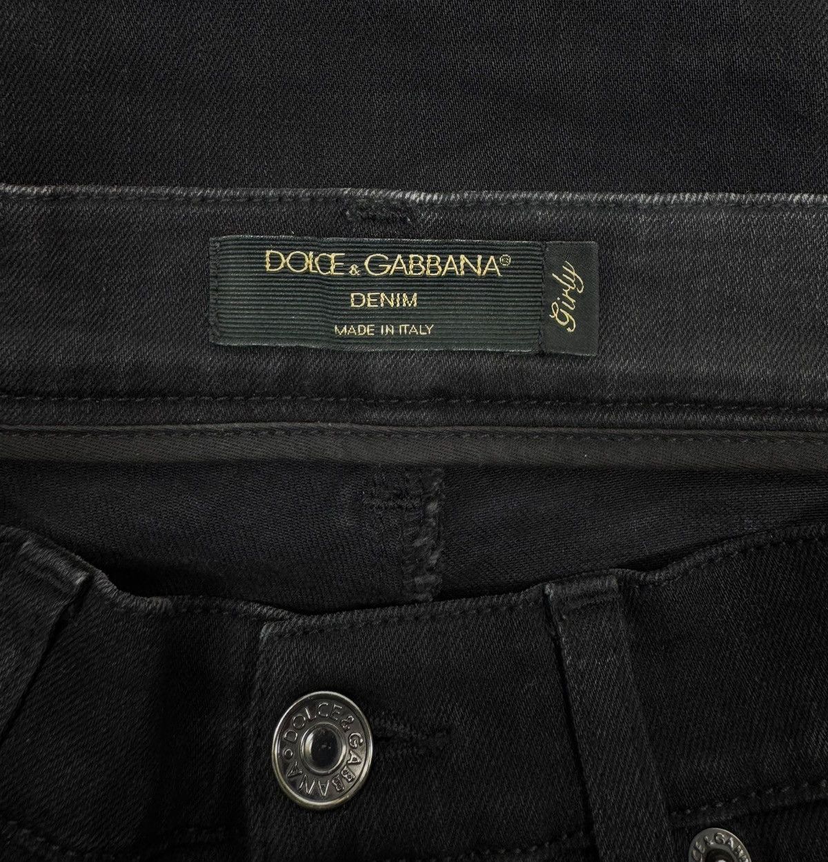Dolce & Gabbana Dolce & Gabbana Slim Jeans Metal Logo Womens size 40 Size 27" / US 4 / IT 40 - 12 Thumbnail