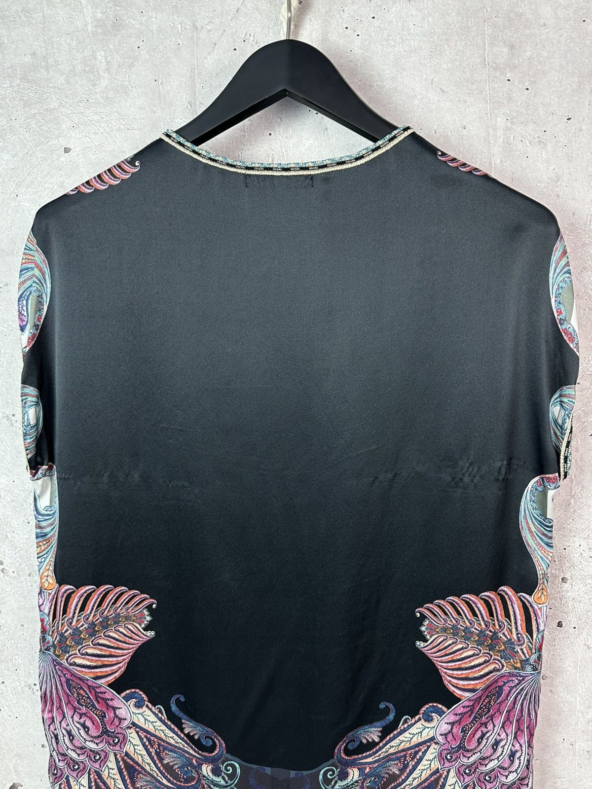 Custo Barcelona Custo Barcelona Silk Black Printed Sleeveless Women’s Blouse Size XS / US 0-2 / IT 36-38 - 8 Thumbnail