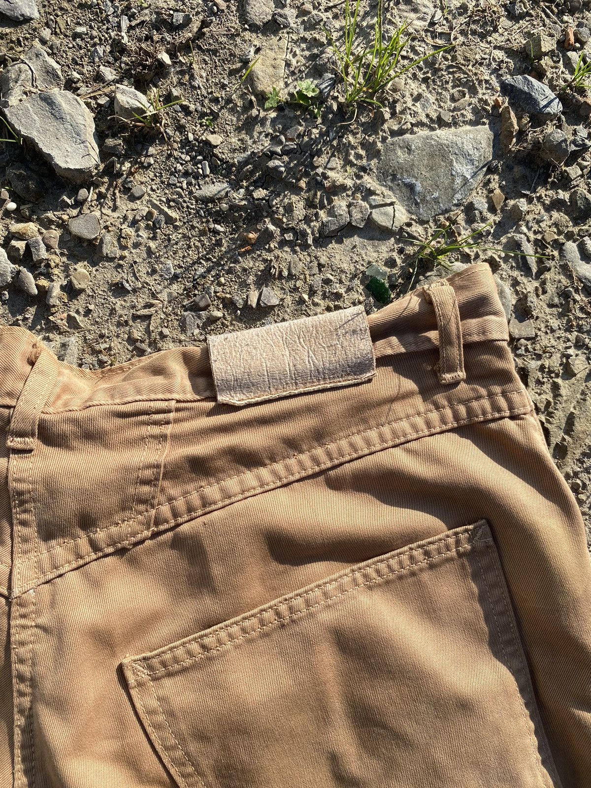 Marithe + Francois Girbaud Martihe Gibraud Francois – Beige Work Shorts (Size 33) Size US 33 - 5 Thumbnail