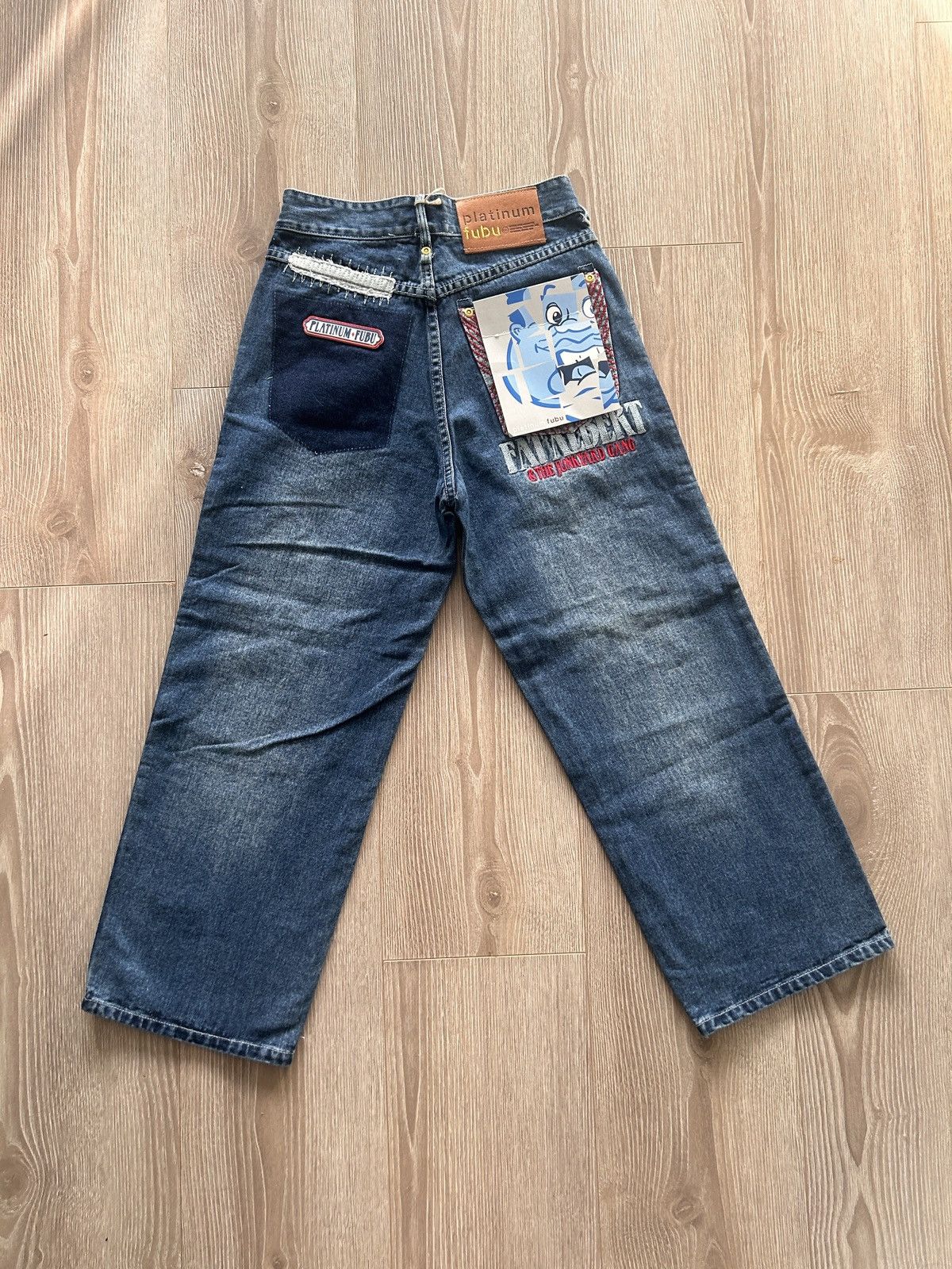 Fubu NEW TAG Platinum FUBU Fat Albert x The Junk Yard Gang Jeans Size US 32 / EU 48 - 3 Thumbnail