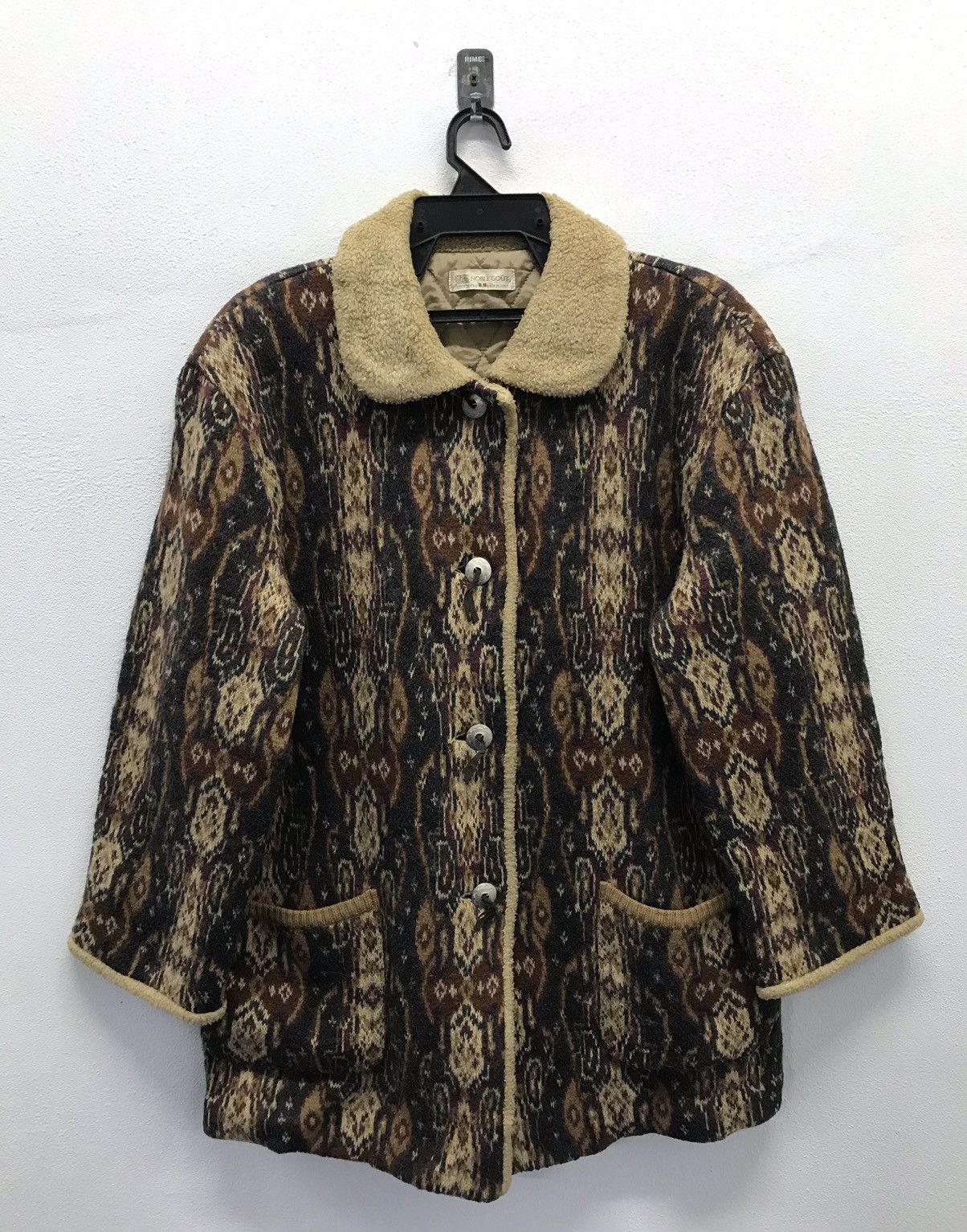 Japanese Brand × Vintage Vintage Noble Gout Spun In Italy Made In Japan Jacket Size US M / EU 48-50 / 2 - 1 Thumbnail
