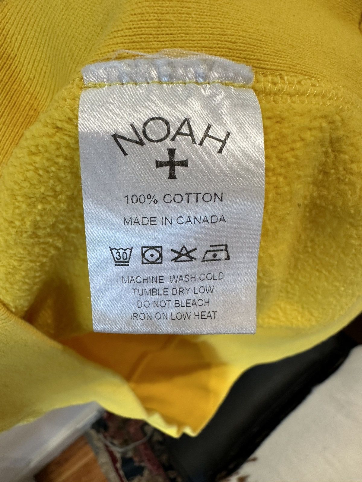 Noah Noah Yellow Hoodie Size US L / EU 52-54 / 3 - 4 Thumbnail