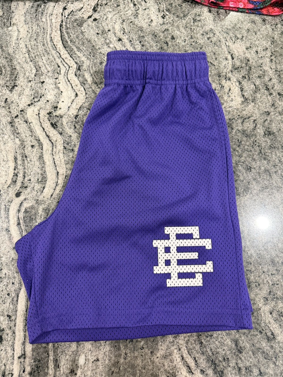 Eric Emanuel Eric Emanuel Lakers Purple shorts Size US 32 / EU 48 - 1 Thumbnail