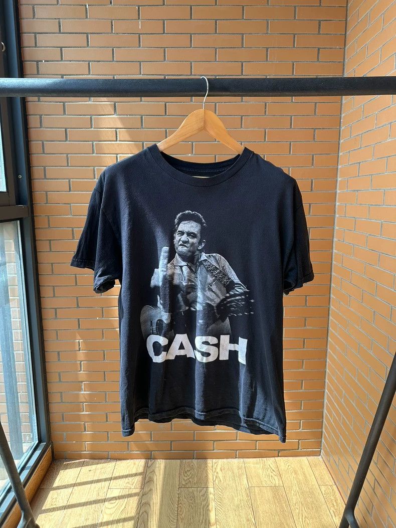Vintage VintageTee 90s Johnny Cash 2505-Nextarrow Size US L / EU 52-54 / 3 - 1 Thumbnail