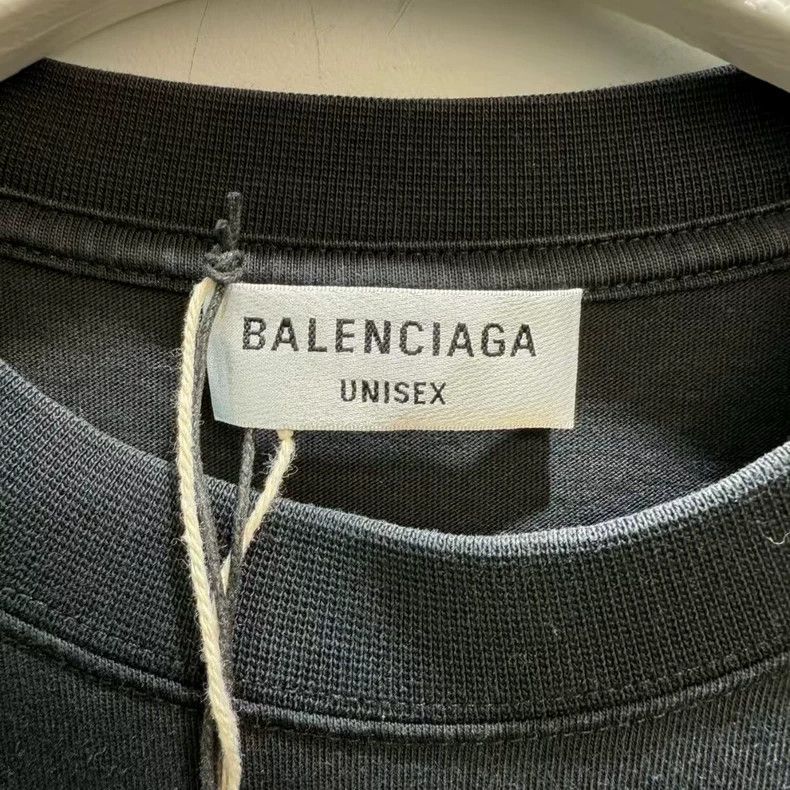 Balenciaga Balenciaga Paris Letter Print Logo Short Sleeve Size US M / EU 48-50 / 2 - 3 Thumbnail