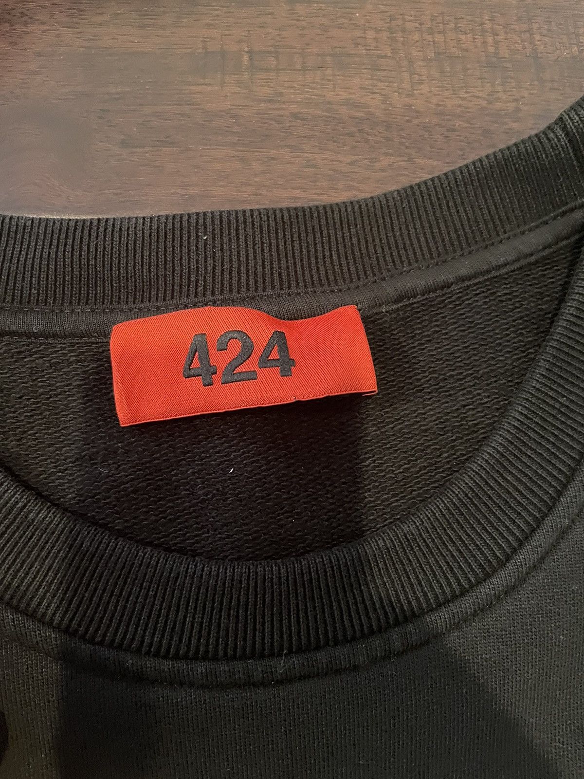 424 Black 424 sweatshirt Size US XL / EU 56 / 4 - 2 Thumbnail