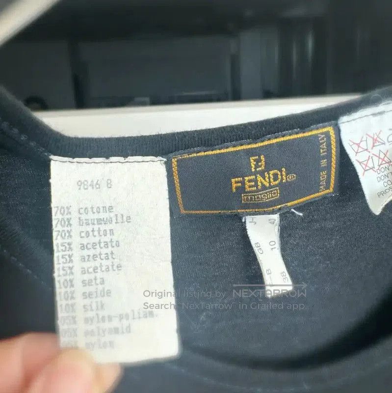 Fendi Fendi Black Cotton Dress for Women . Size XXS / US 00 / IT 34 - 3 Thumbnail