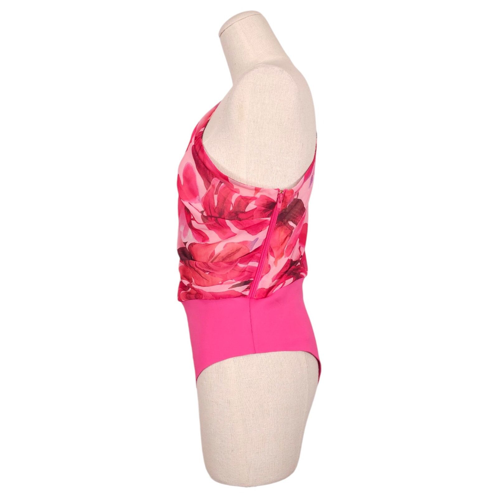 Bronx and Banco Bronx and Banco x REVOLVE Camilla One Shoulder Bodysuit Pink Size M / US 6-8 / IT 42-44 - 2 Thumbnail