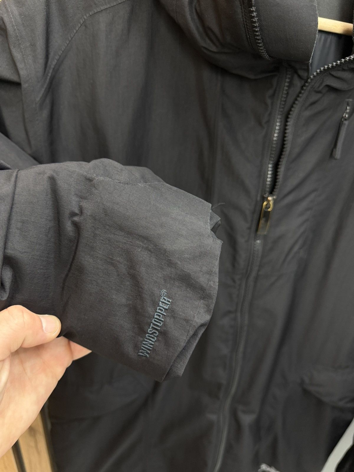 Arc'teryx Arc’teryx Khuno Black Hooded Windstopper Jacket Mens M Size US M / EU 48-50 / 2 - 9 Thumbnail