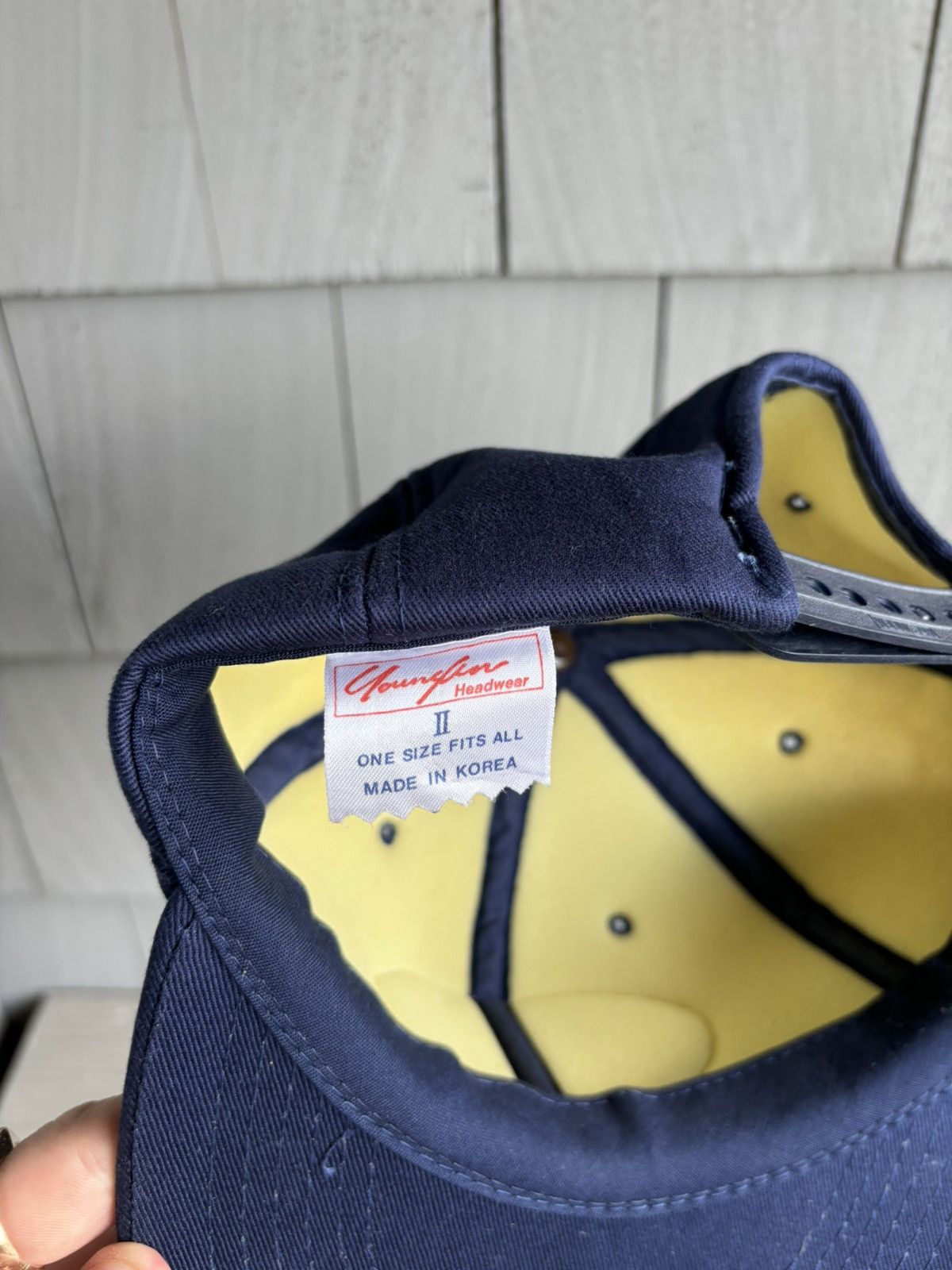 Vintage 1980s Vintage Trucker Hat Foam Snapback Construction 80s Cap Size ONE SIZE - 6 Thumbnail