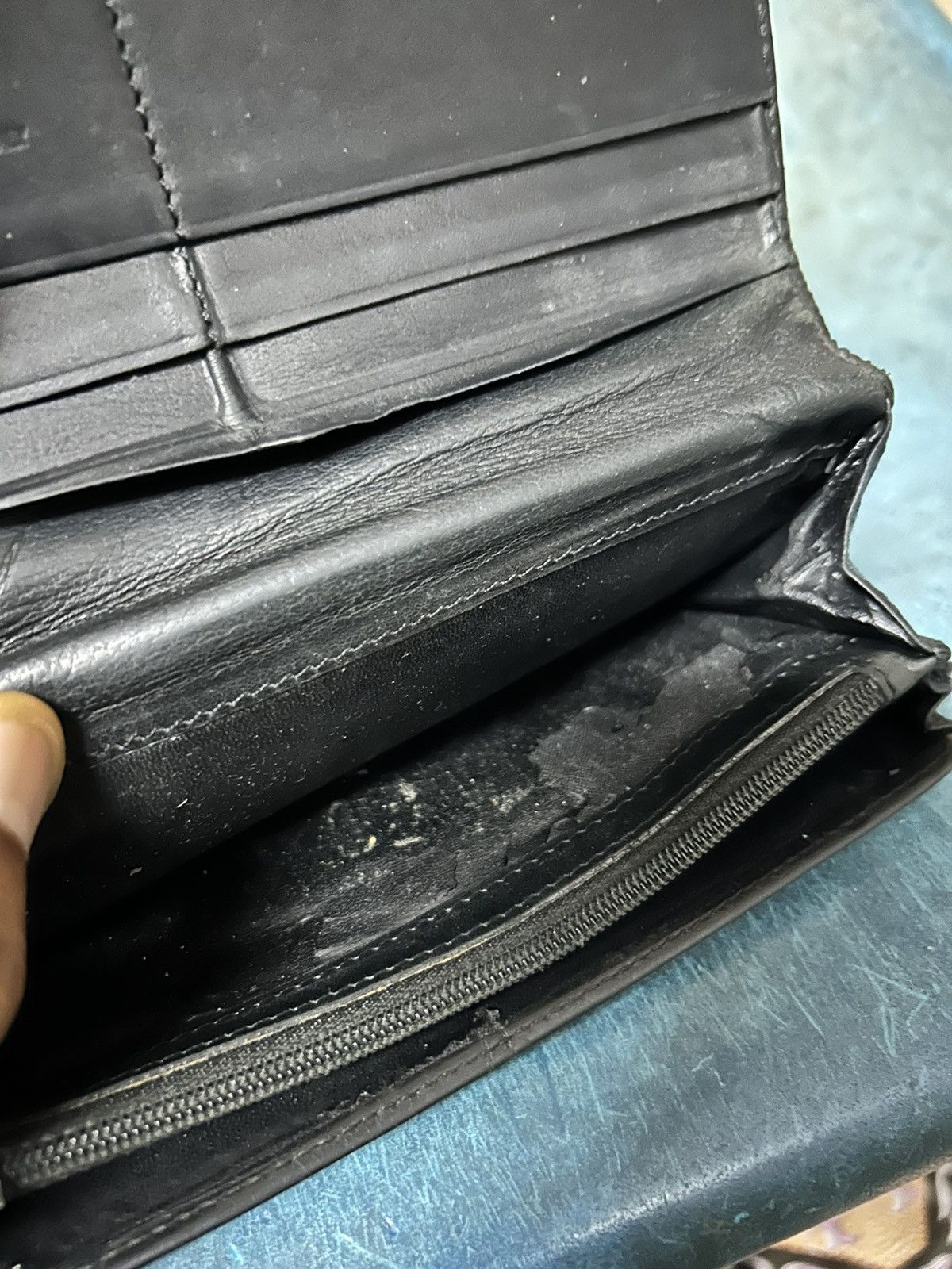 Vivienne Westwood London Orb Stamp Leather Black Long Wallet Size ONE SIZE - 8 Thumbnail