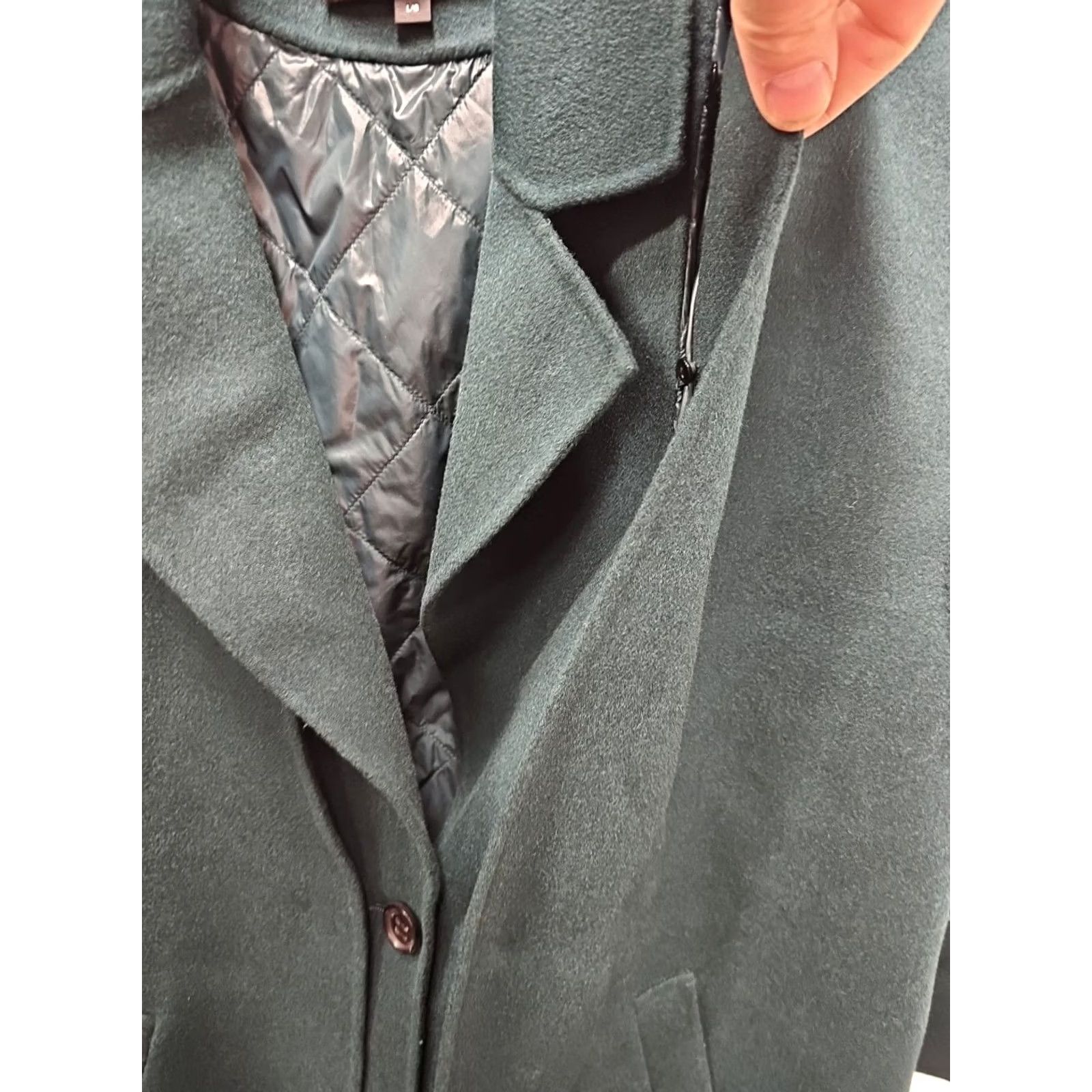Mackage Mackage Coat Wool Parka Woman’s Green Large Chest 22 Length 40 Down Insulation Wool & Nylon Jacket Size L / US 10 / IT 46 - 6 Thumbnail