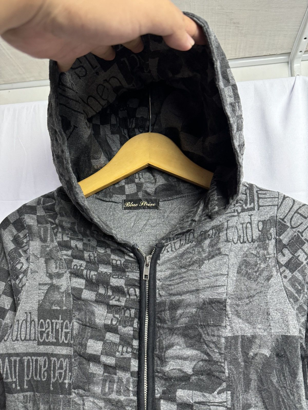 Hysteric Glamour × If Six Was Nine × Japanese Brand Blue Trive Hoodie Archive style Size M / US 6-8 / IT 42-44 - 5 Thumbnail