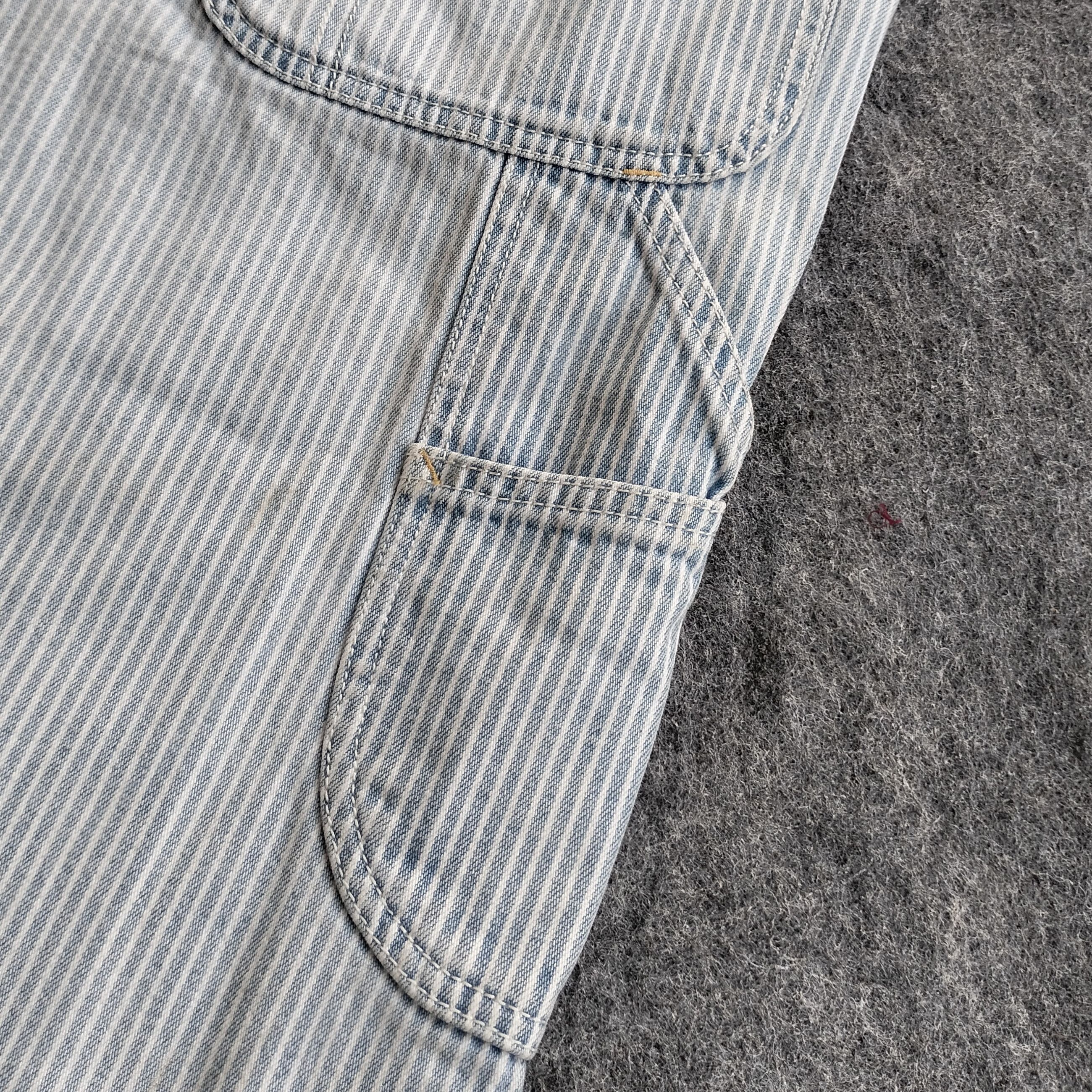 Issey Miyake Tsumori chisato "lucky" carpenter hickory pants Size US 31 - 12 Thumbnail