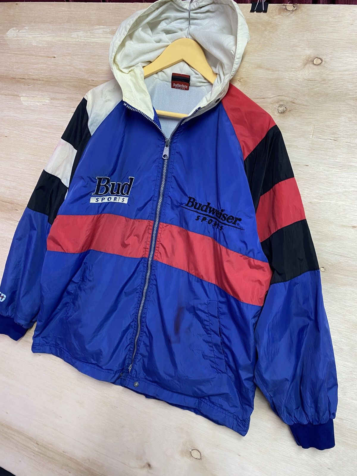 Budweiser vintage budweiser windbraker Size US XL / EU 56 / 4 - 4 Thumbnail