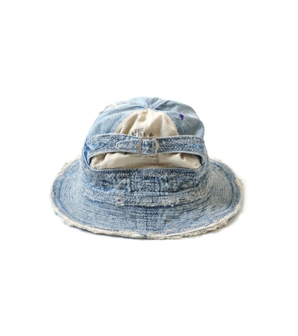 Kapital Kapital 11.5oz old man and sea hat crash denim Size ONE SIZE - 3 Thumbnail