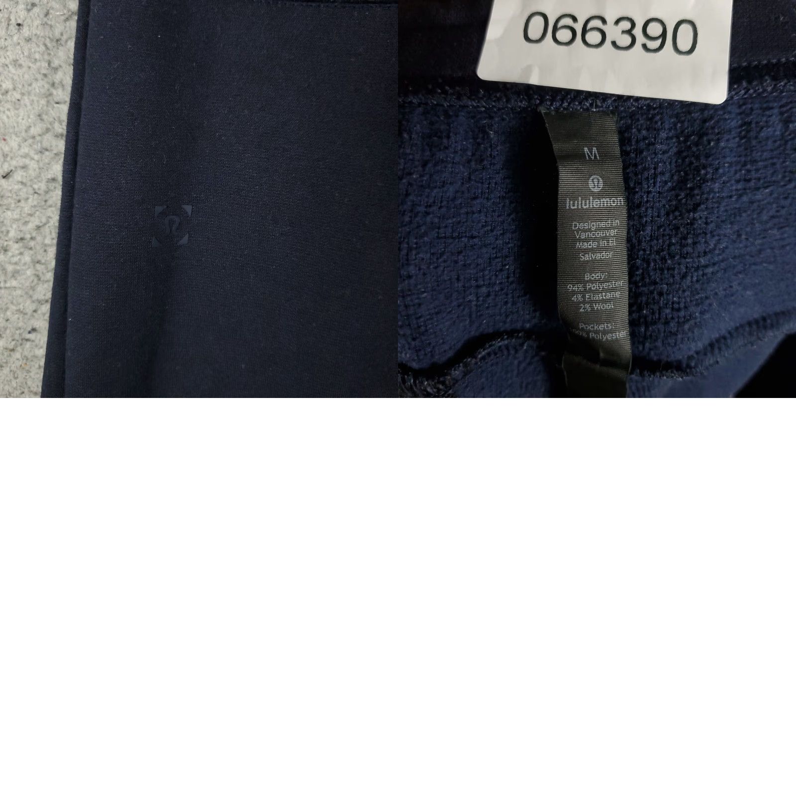 Lululemon Lululemon Pants Mens Regular Navy Blue Tie Track Joggers Size US 31 - 8 Thumbnail