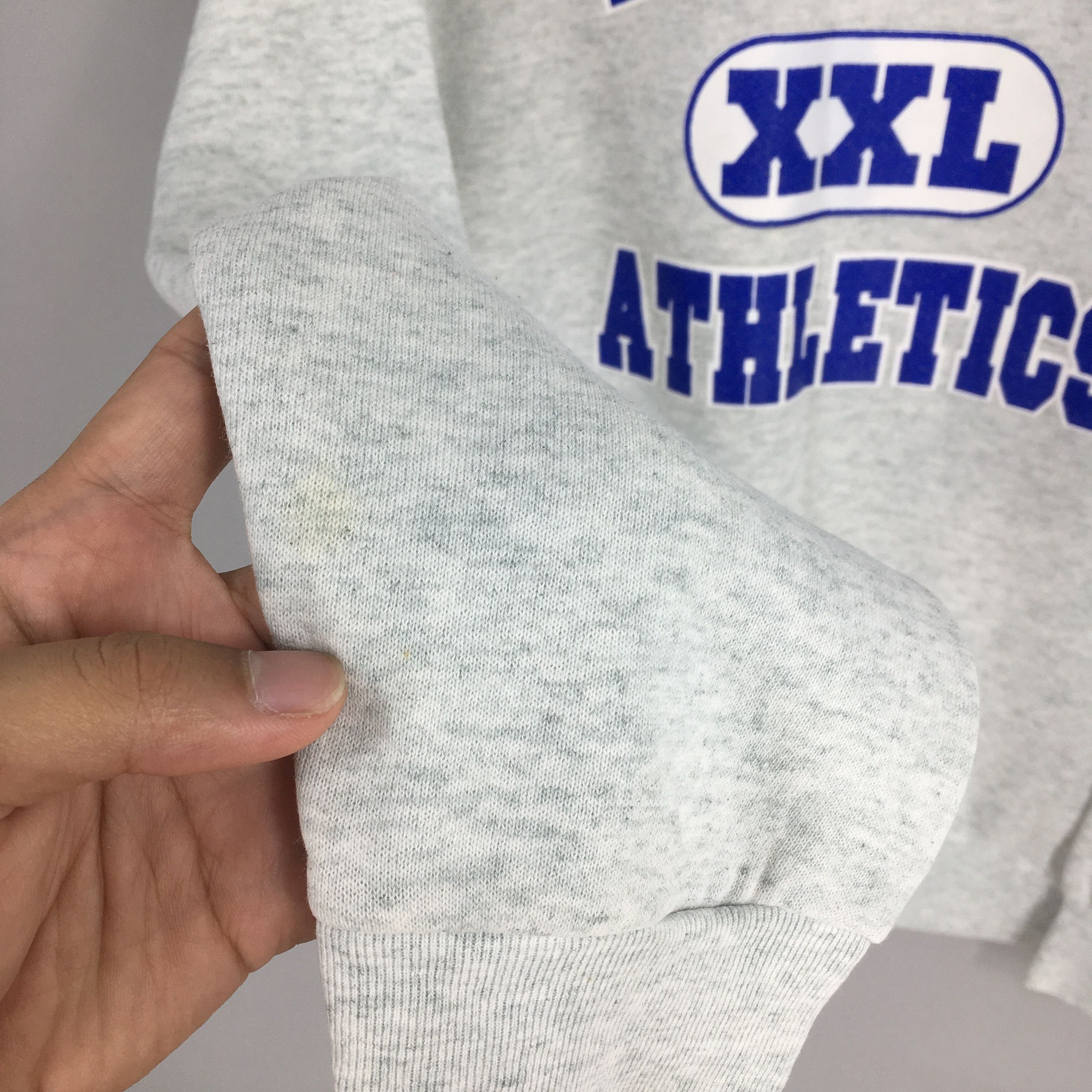 Fruit Of The Loom × Vintage Vintage 90s Bingham Athletics Gray Sweatshirt Large Size US L / EU 52-54 / 3 - 7 Thumbnail