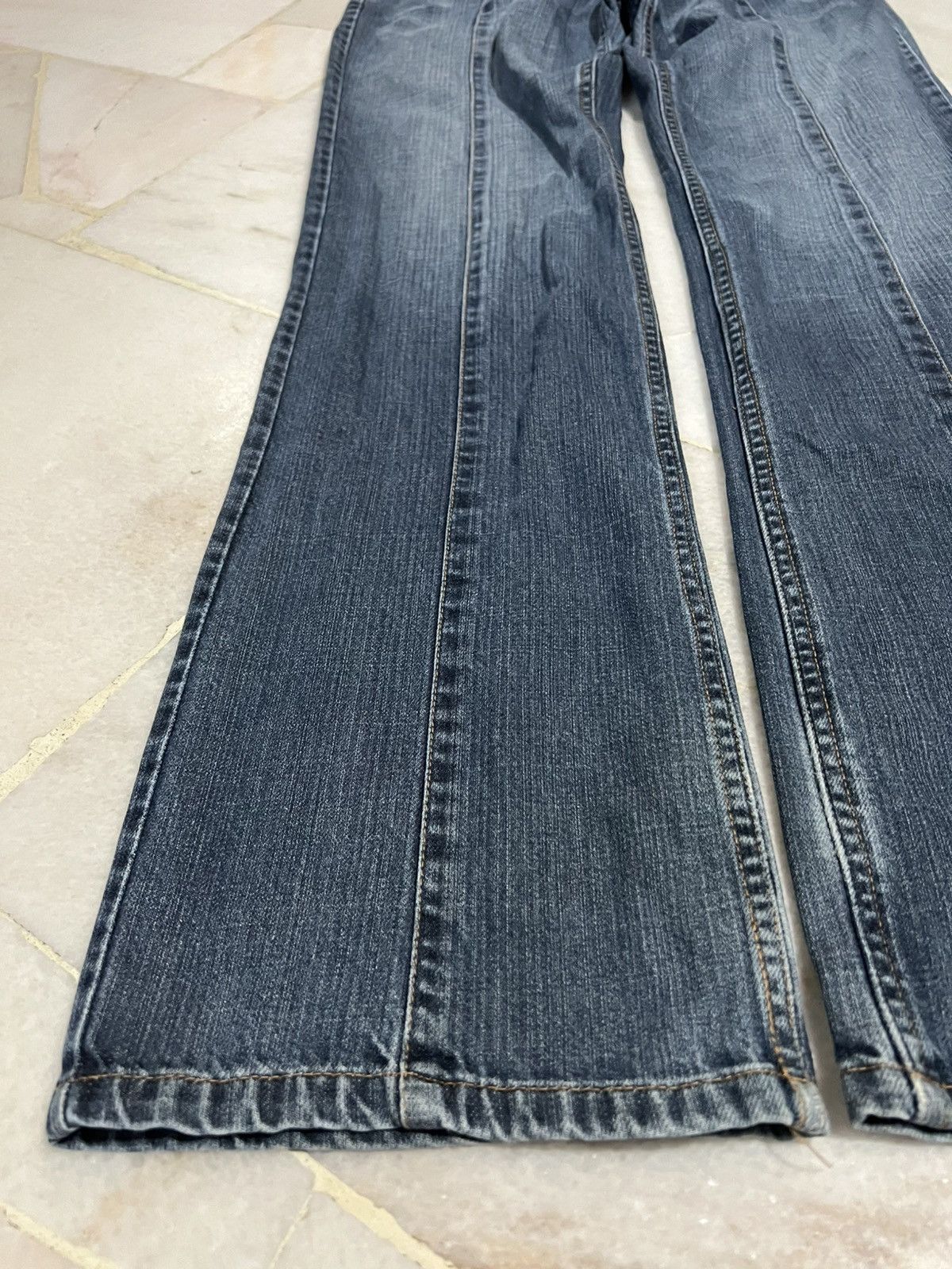 If Six Was Nine × Japanese Brand 🌈Vintage Japanese Brand UJ Flare Jean Size US 30 / EU 46 - 5 Thumbnail