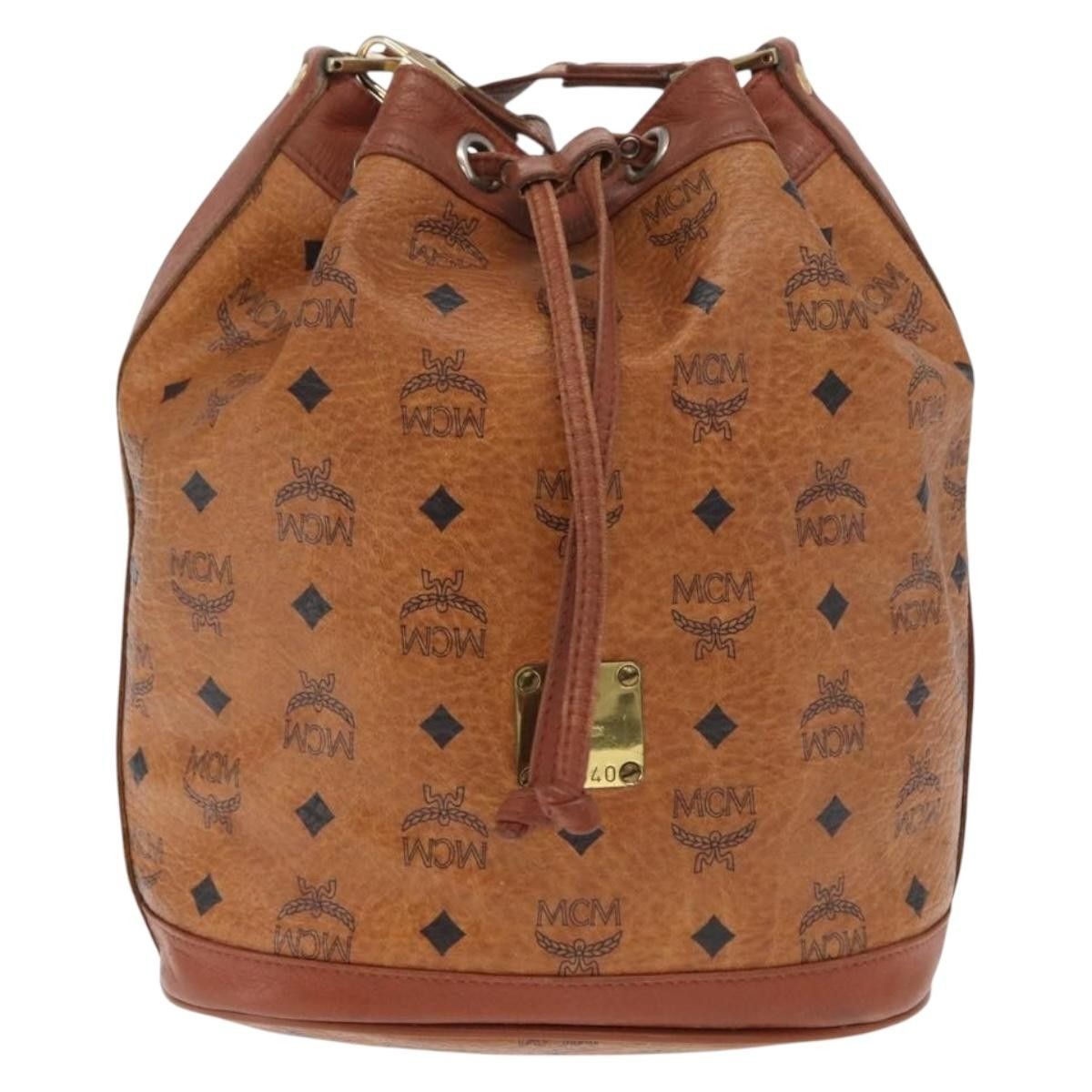 MCM MCM Visetos Canvas and Leather Size ONE SIZE - 1 Thumbnail