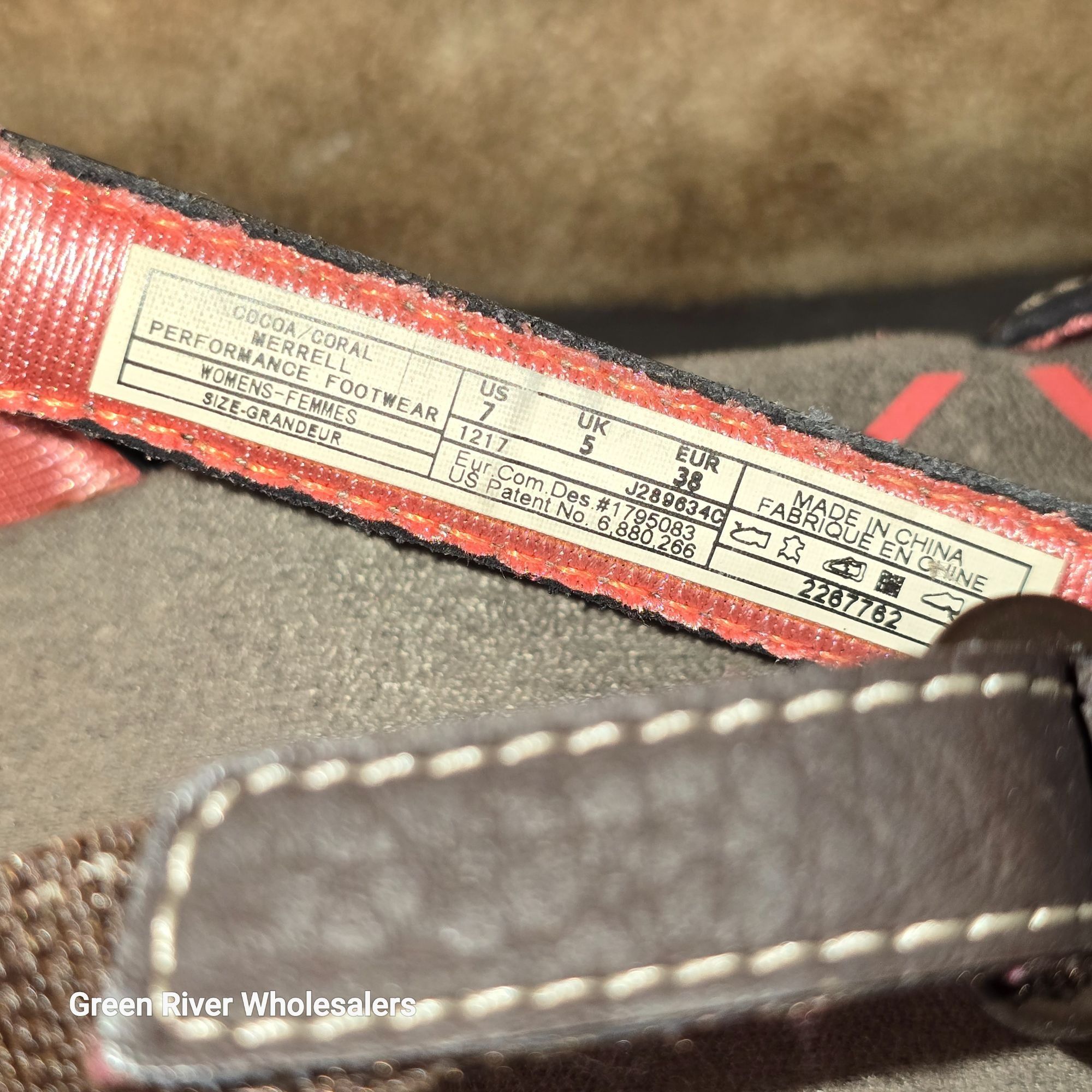 Merrell Merrell Brown Leather Performance Sandals Womens Size 7 Size US 7 / IT 37 - 7 Thumbnail